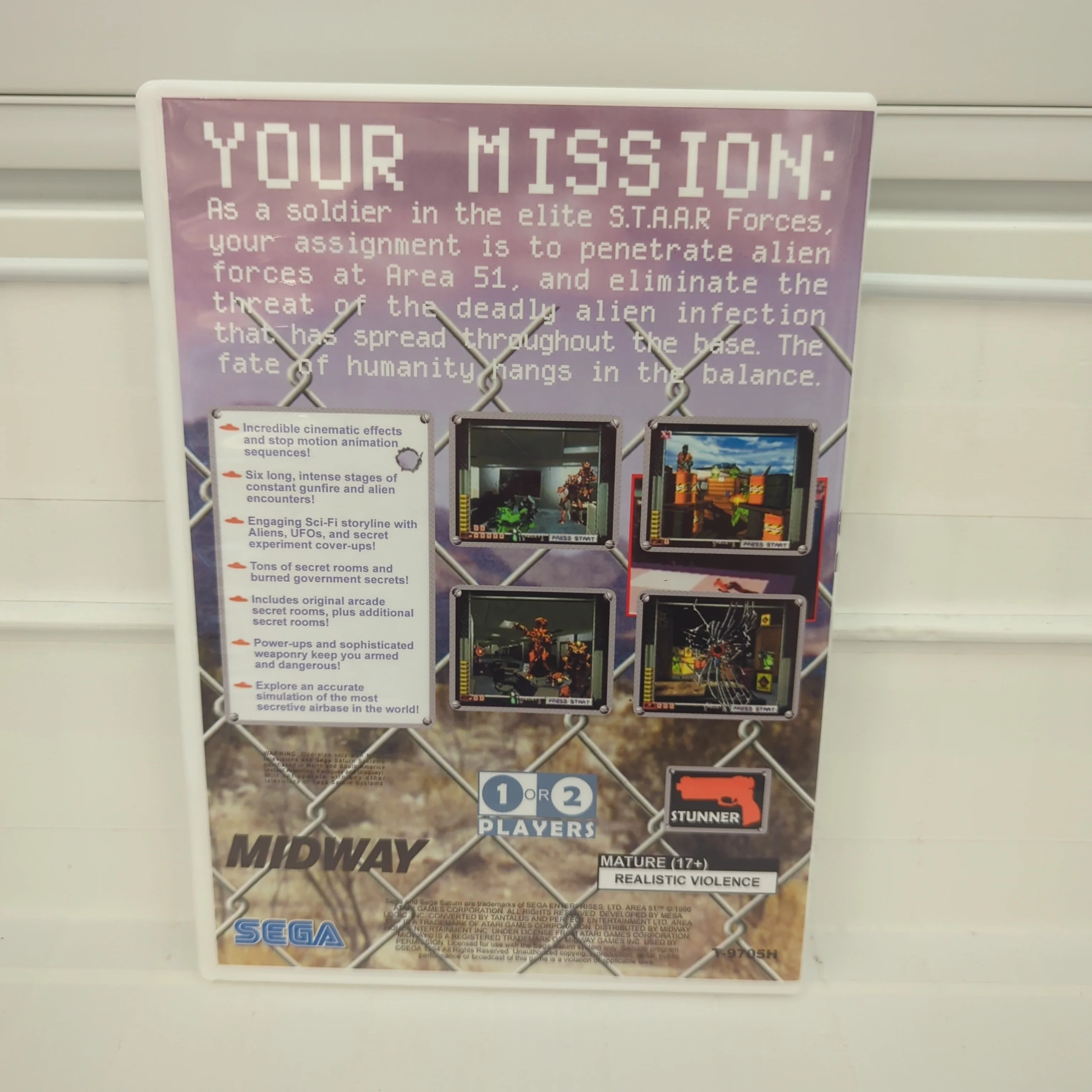 Area 51 - Sega Saturn - Image 2