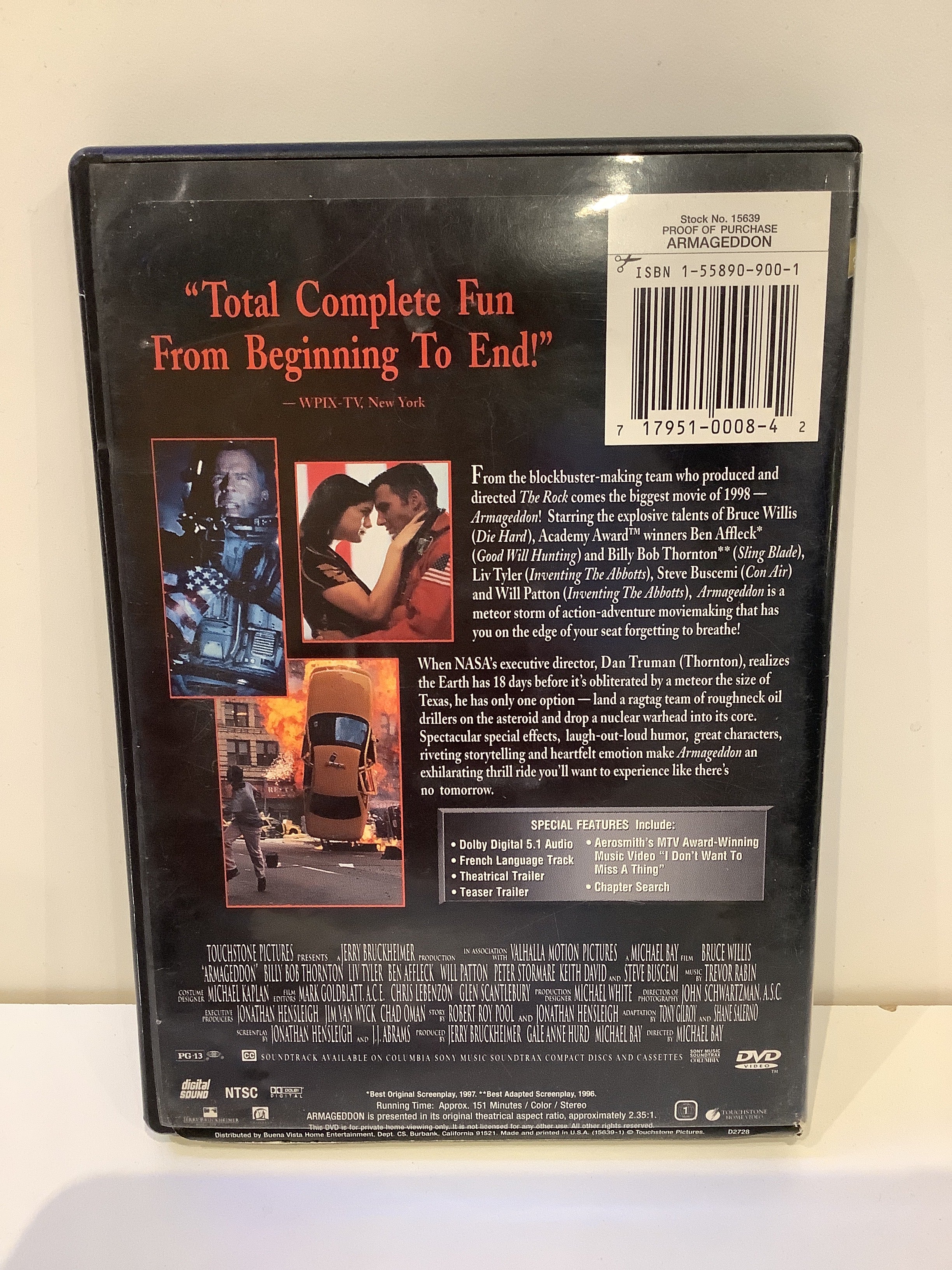 Armageddon - DVD - Image 2