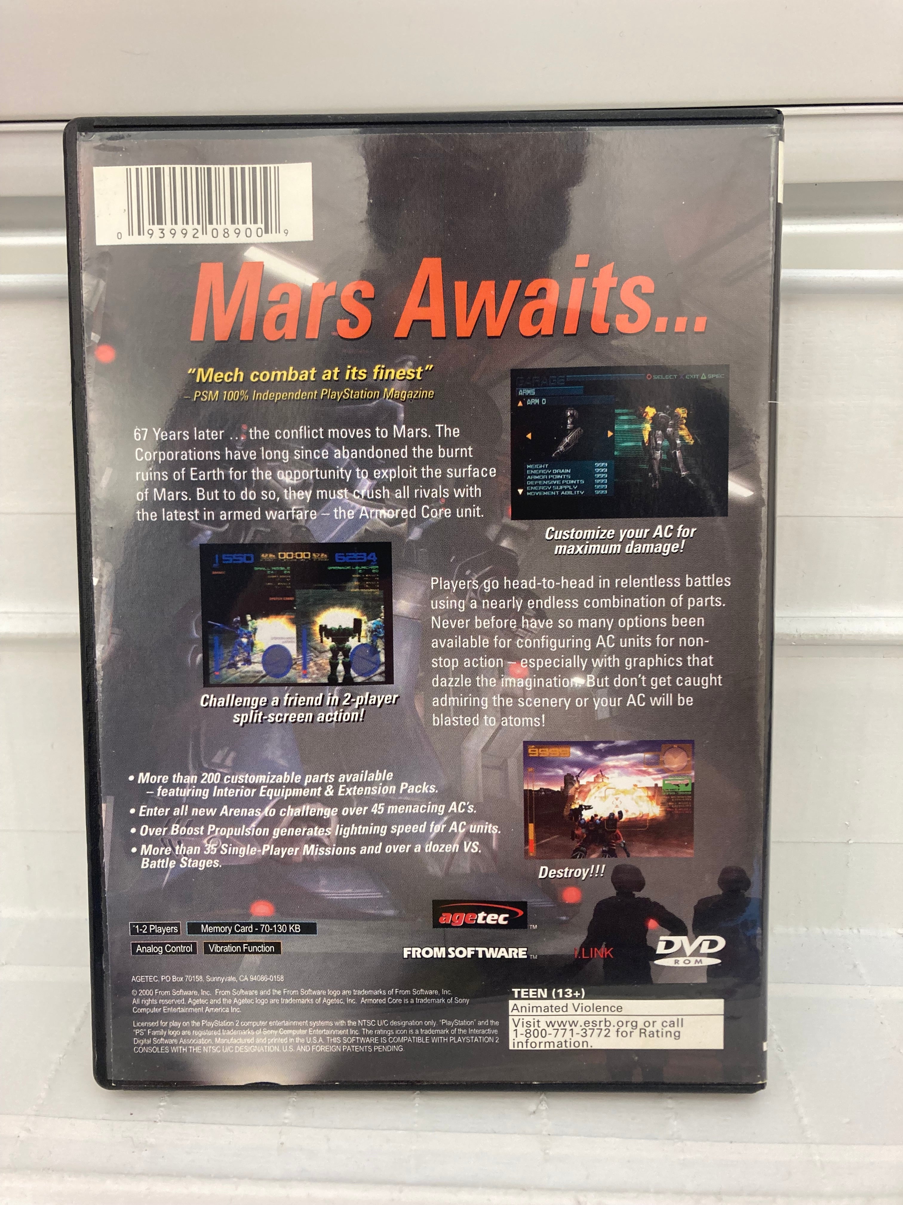 Armored Core 2 - Playstation 2 - Image 2