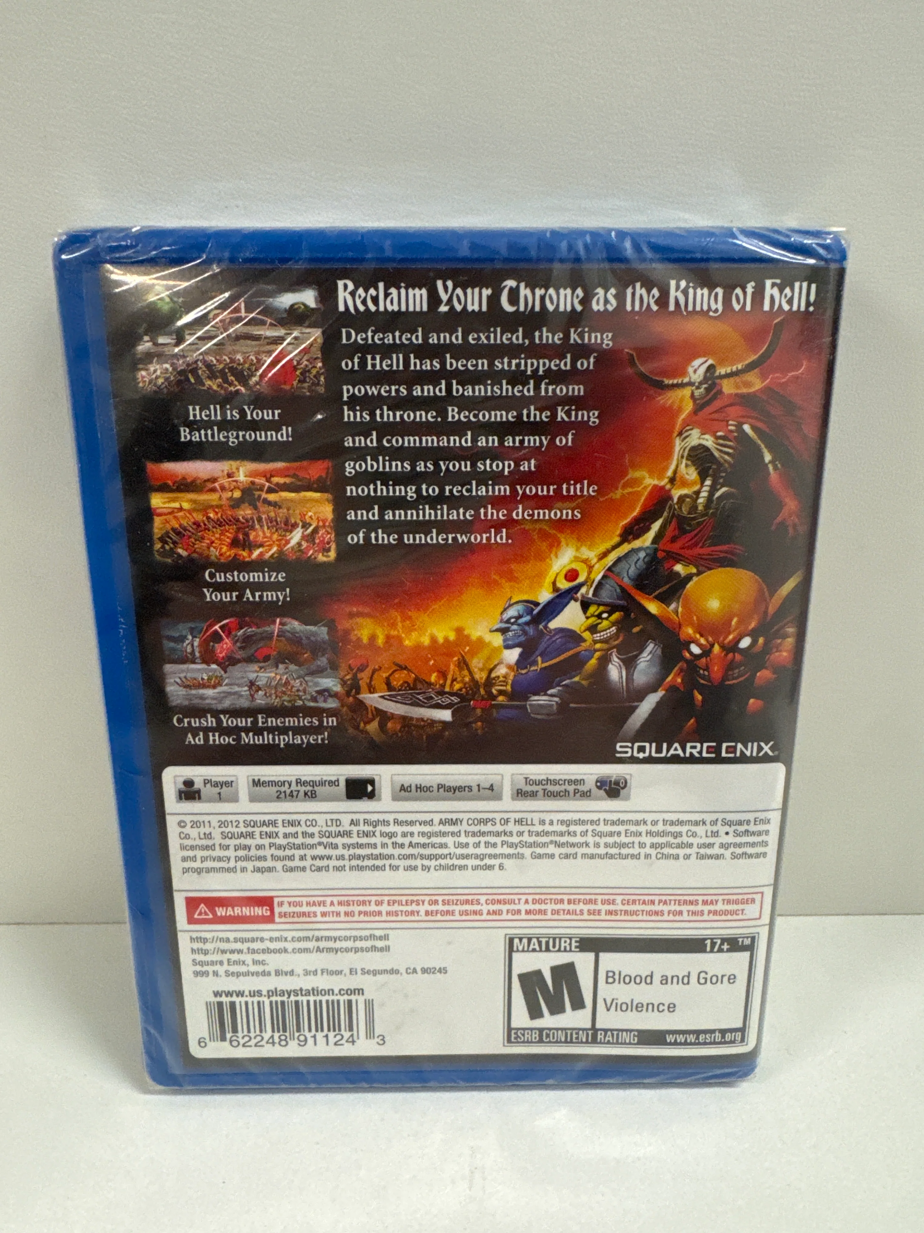 Army Corps of Hell - Playstation Vita - Image 2