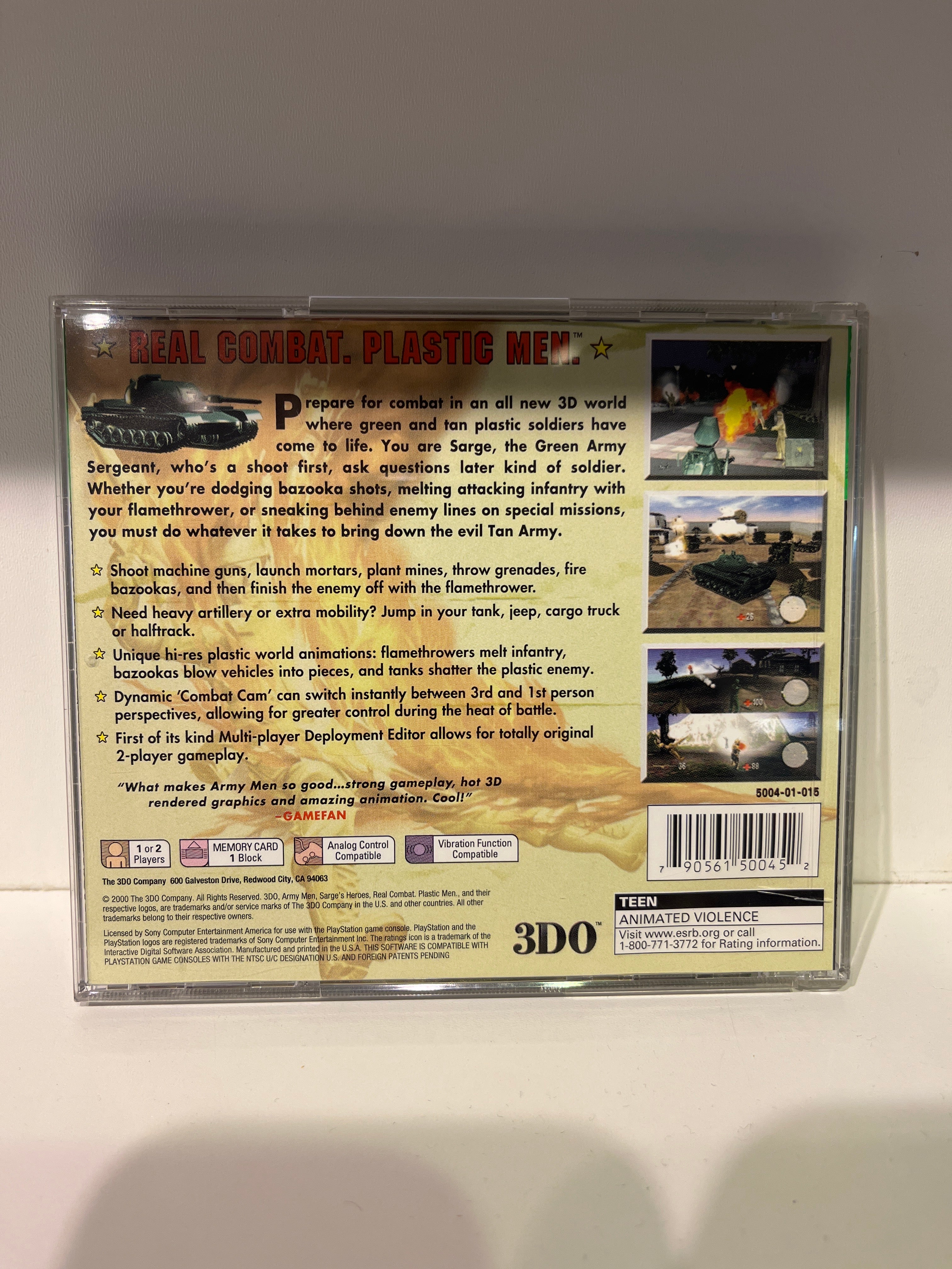 Army Men 3D - Playstation - Image 2