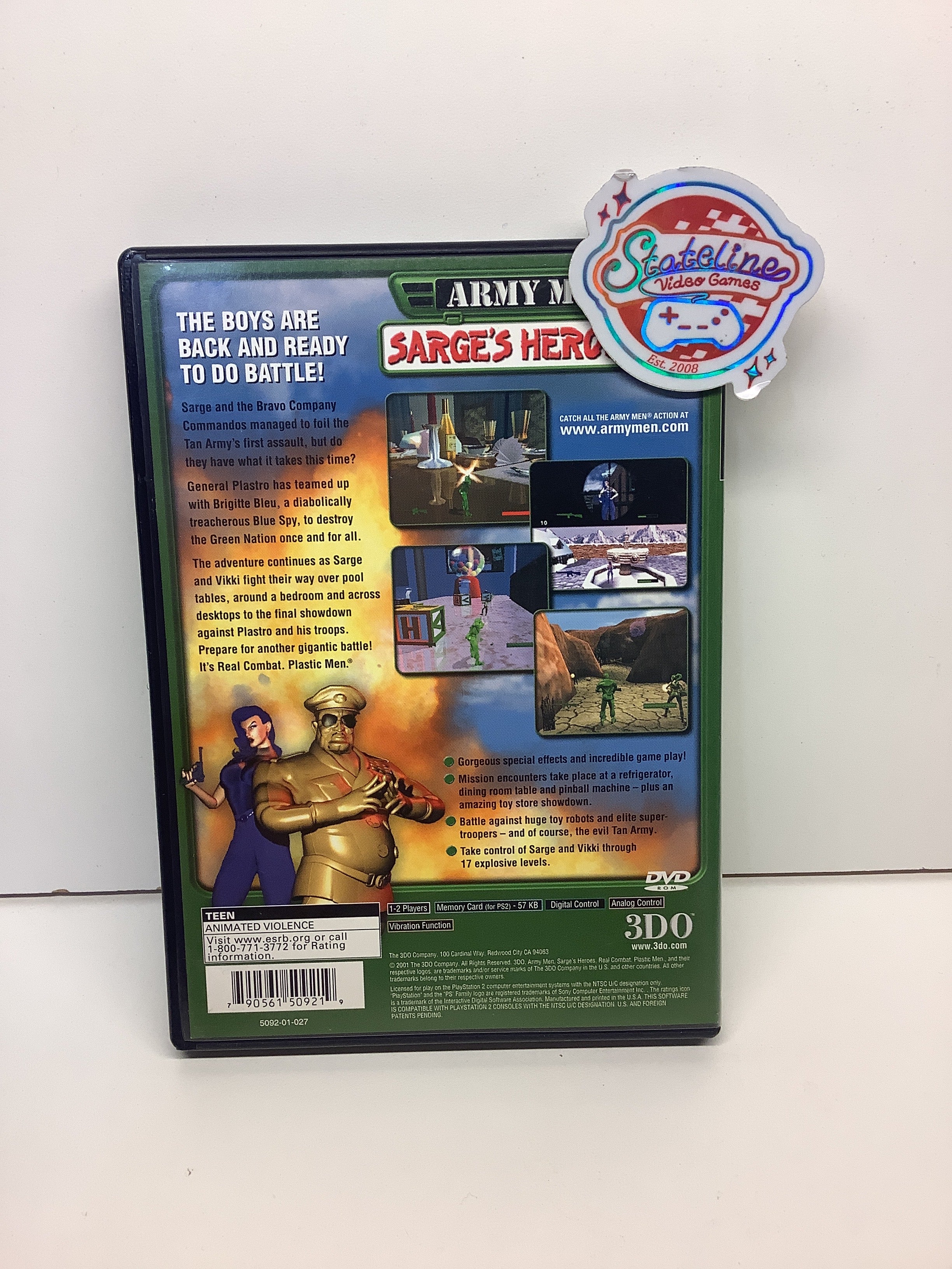 Army Men Sarge's Heroes 2 - Playstation 2 - Image 3