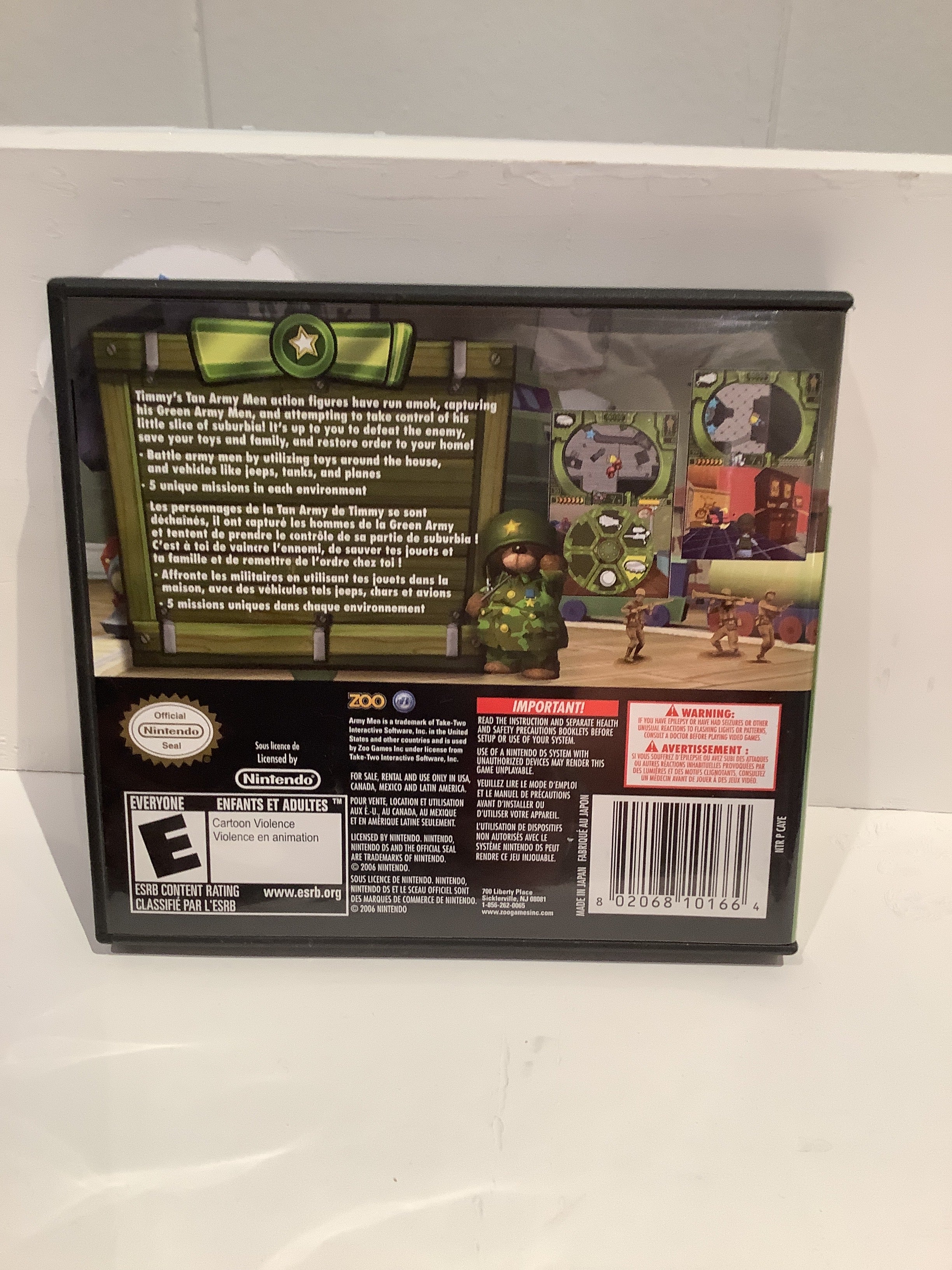 Army Men Soldiers of Misfortune - Nintendo DS - Image 2