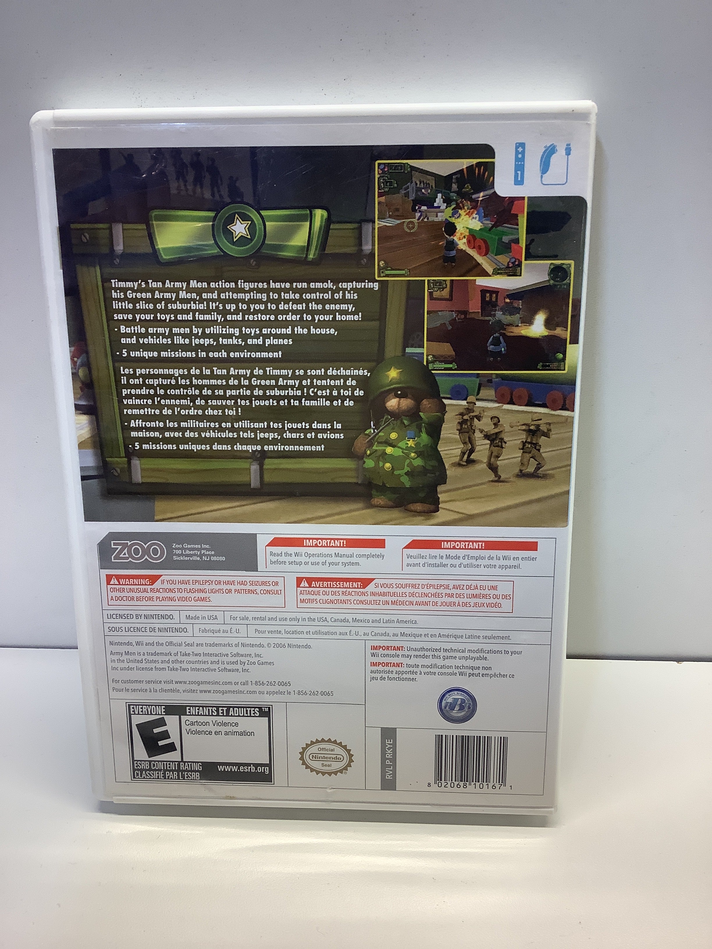 Army Men Soldiers of Misfortune - Wii - Image 2