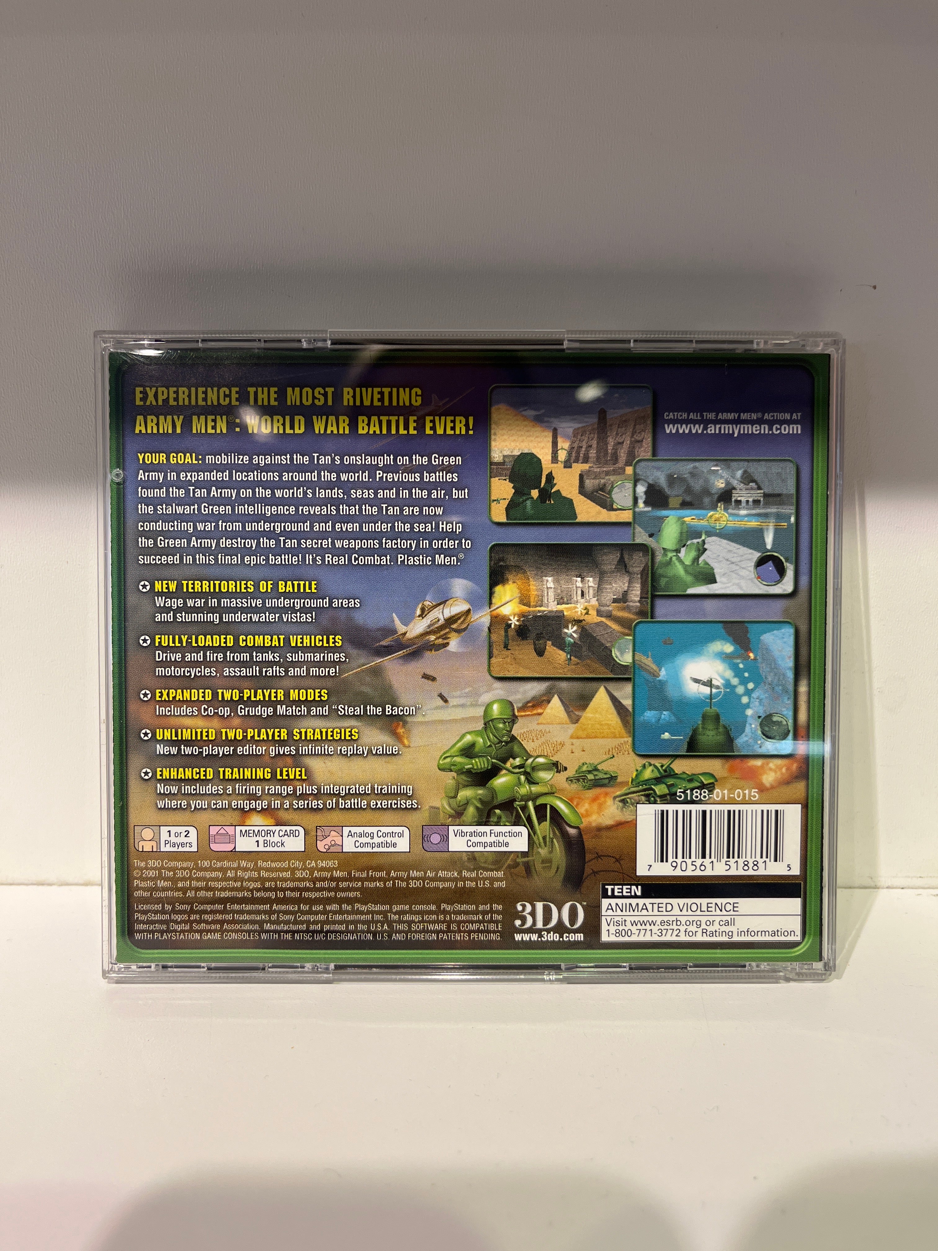 Army Men World War Final Front - Playstation - Image 2