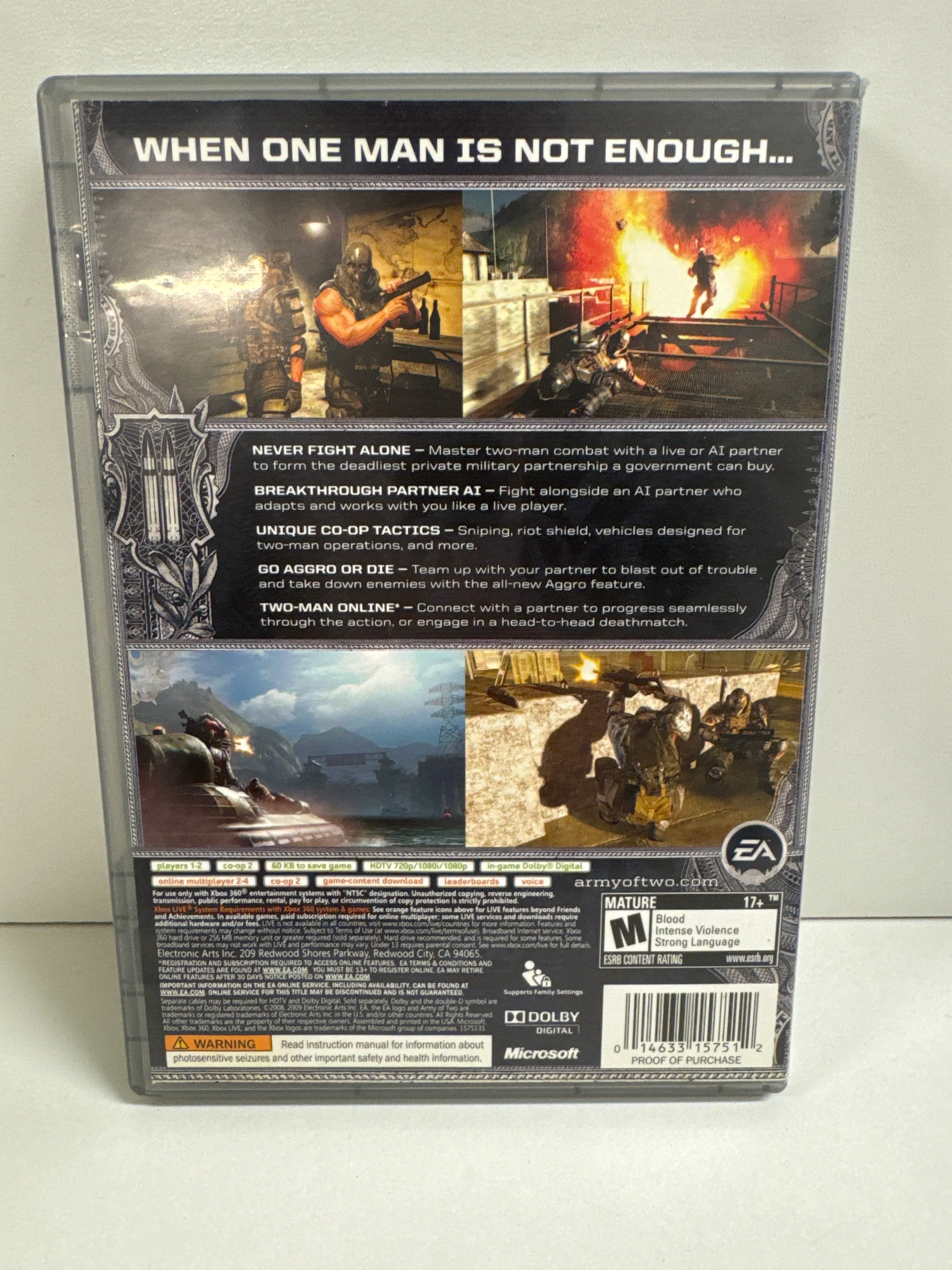 Army of Two [Platinum Hits] - Xbox 360 - Image 3