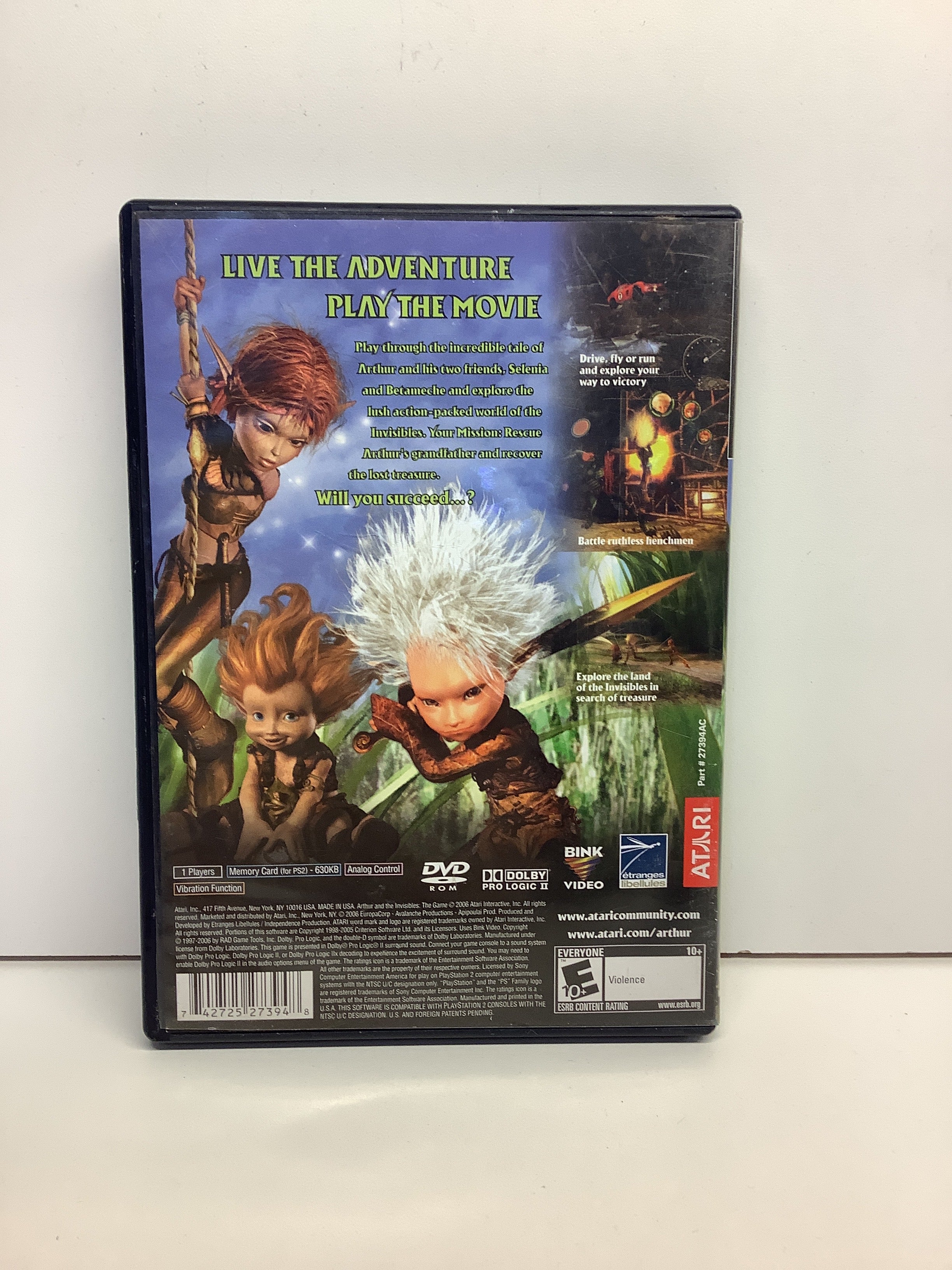 Arthur and the Invisibles - Playstation 2 - Image 2