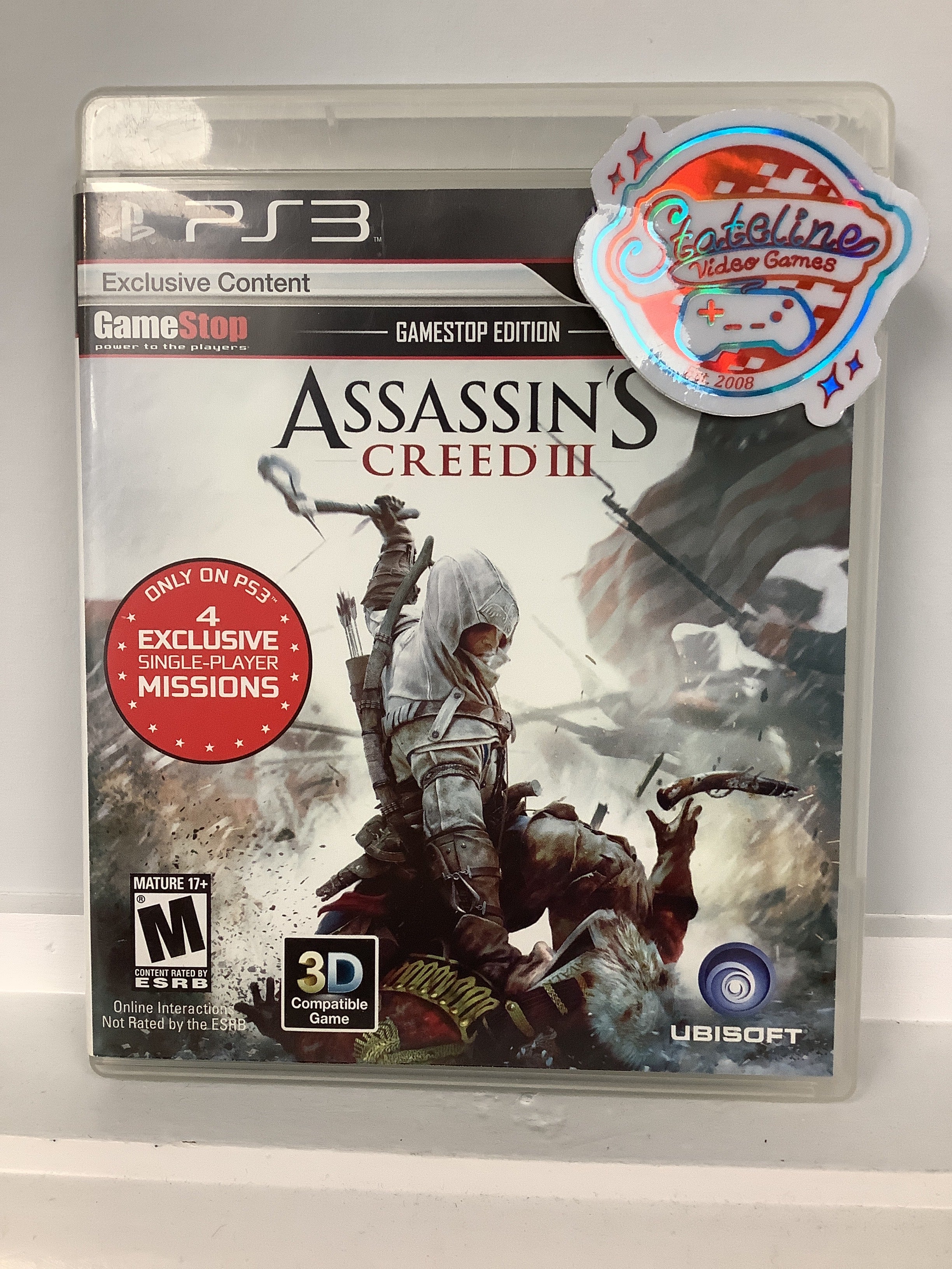 Assassin’s Creed III [Gamestop Edition] - Playstation 3