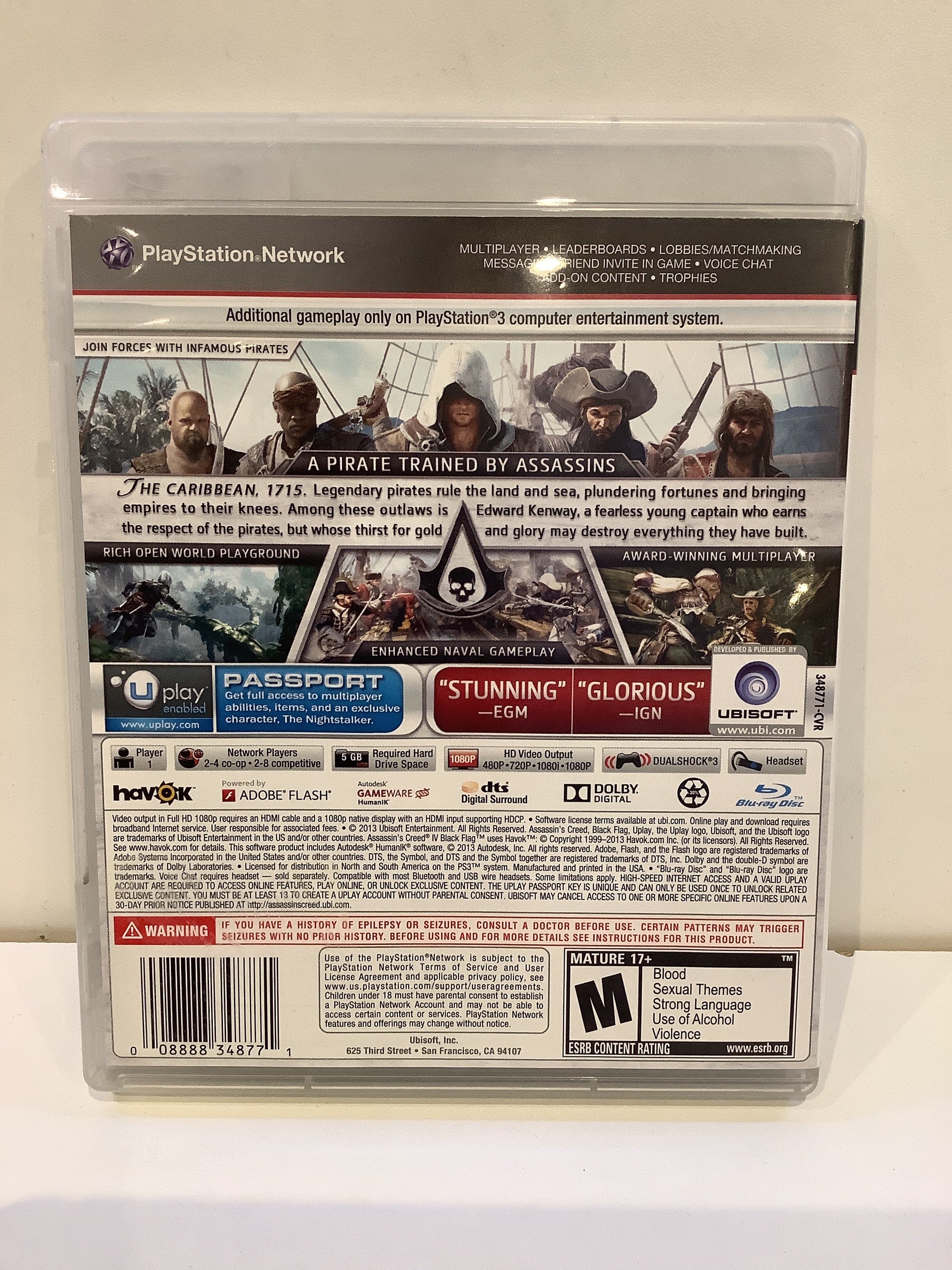 Assassin’s Creed IV Black Flag [Gamestop Edition] - Playstation 3 - Image 2