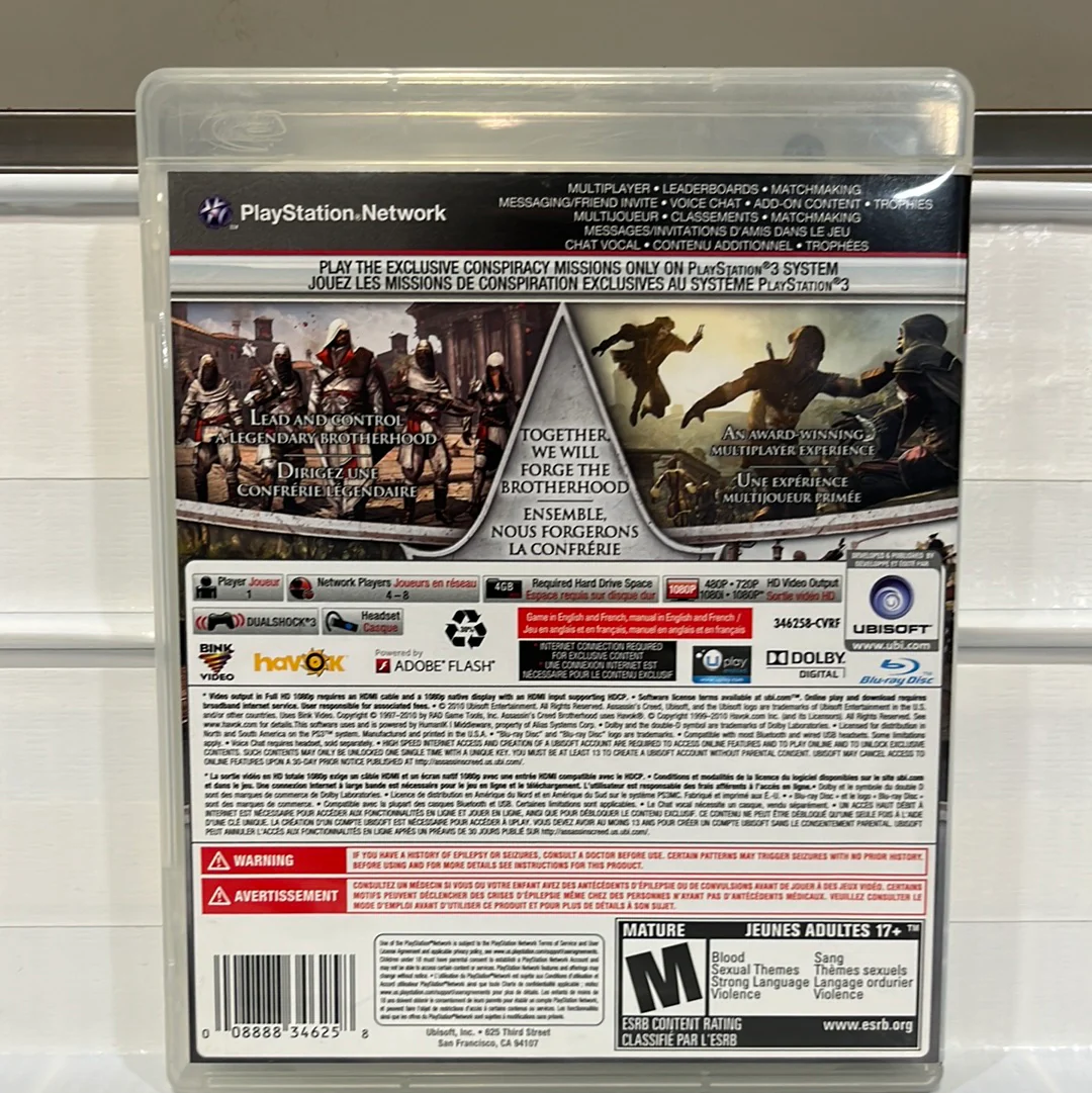Assassin's Creed: Brotherhood - Playstation 3 - Image 2
