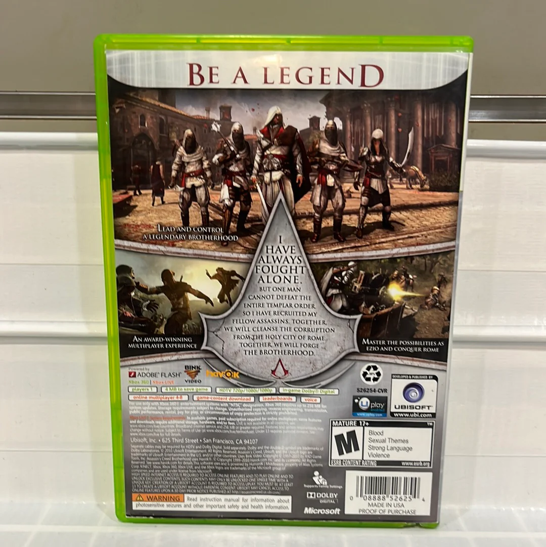 Assassin's Creed: Brotherhood - Xbox 360 - Image 2