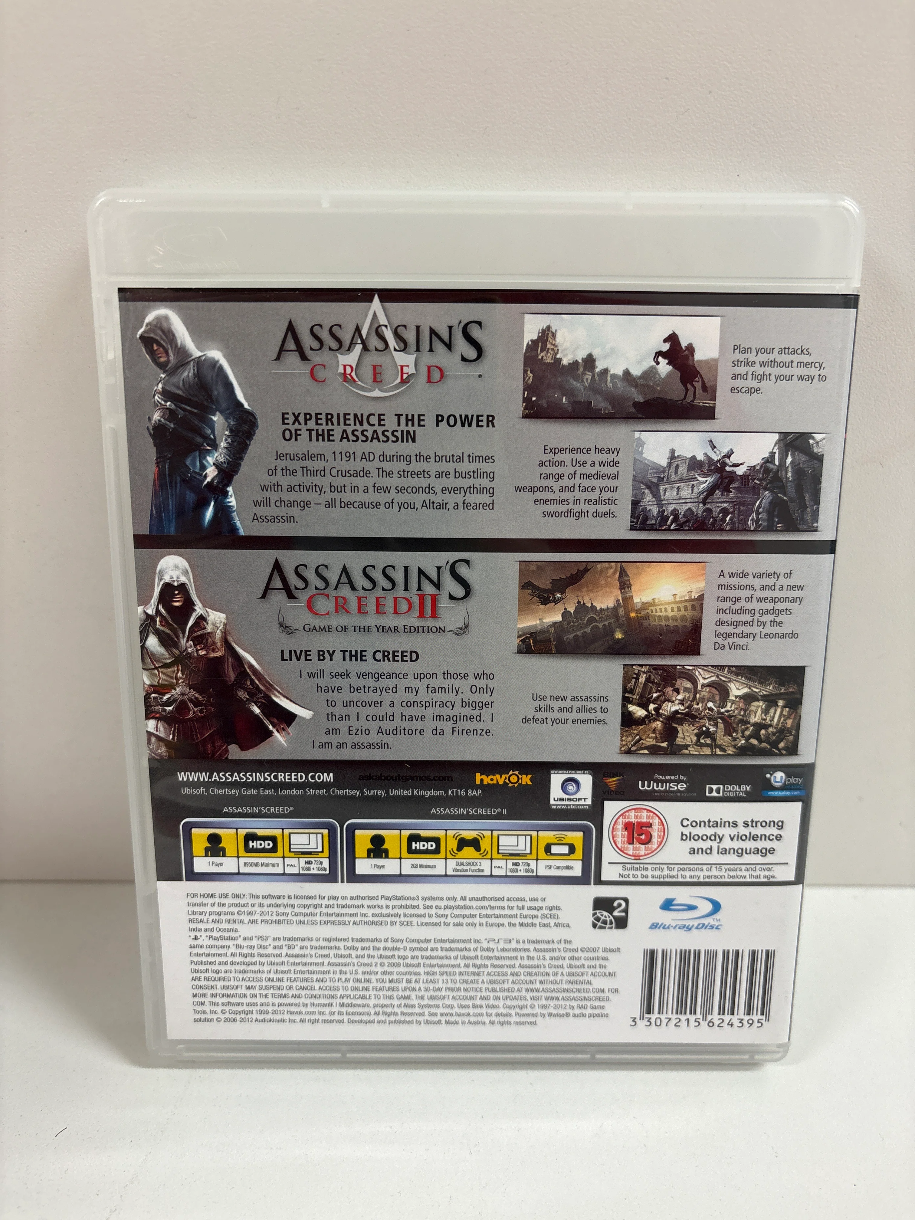 Assassin's Creed II: Game of the Year + Assassin's Creed [PAL] - PlayStation 3 - Image 2