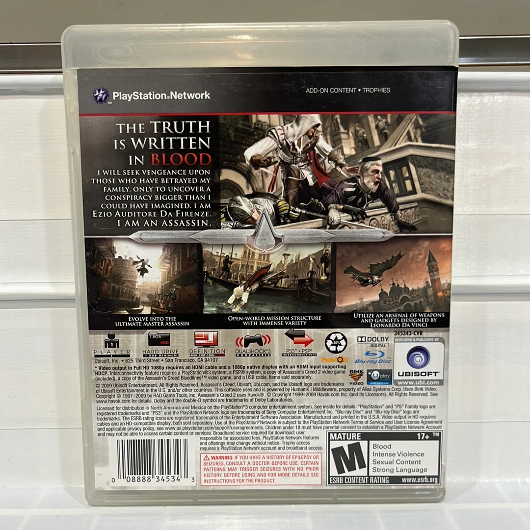 Assassin's Creed II - Playstation 3 - Image 2