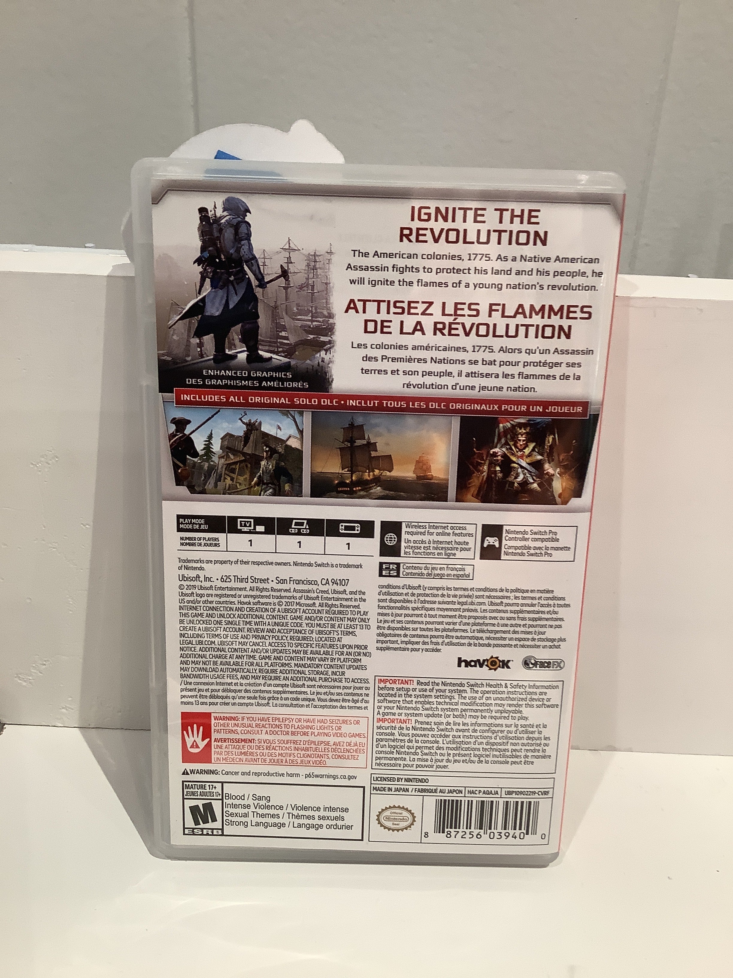 Assassin's Creed III Remastered - Nintendo Switch - Image 2