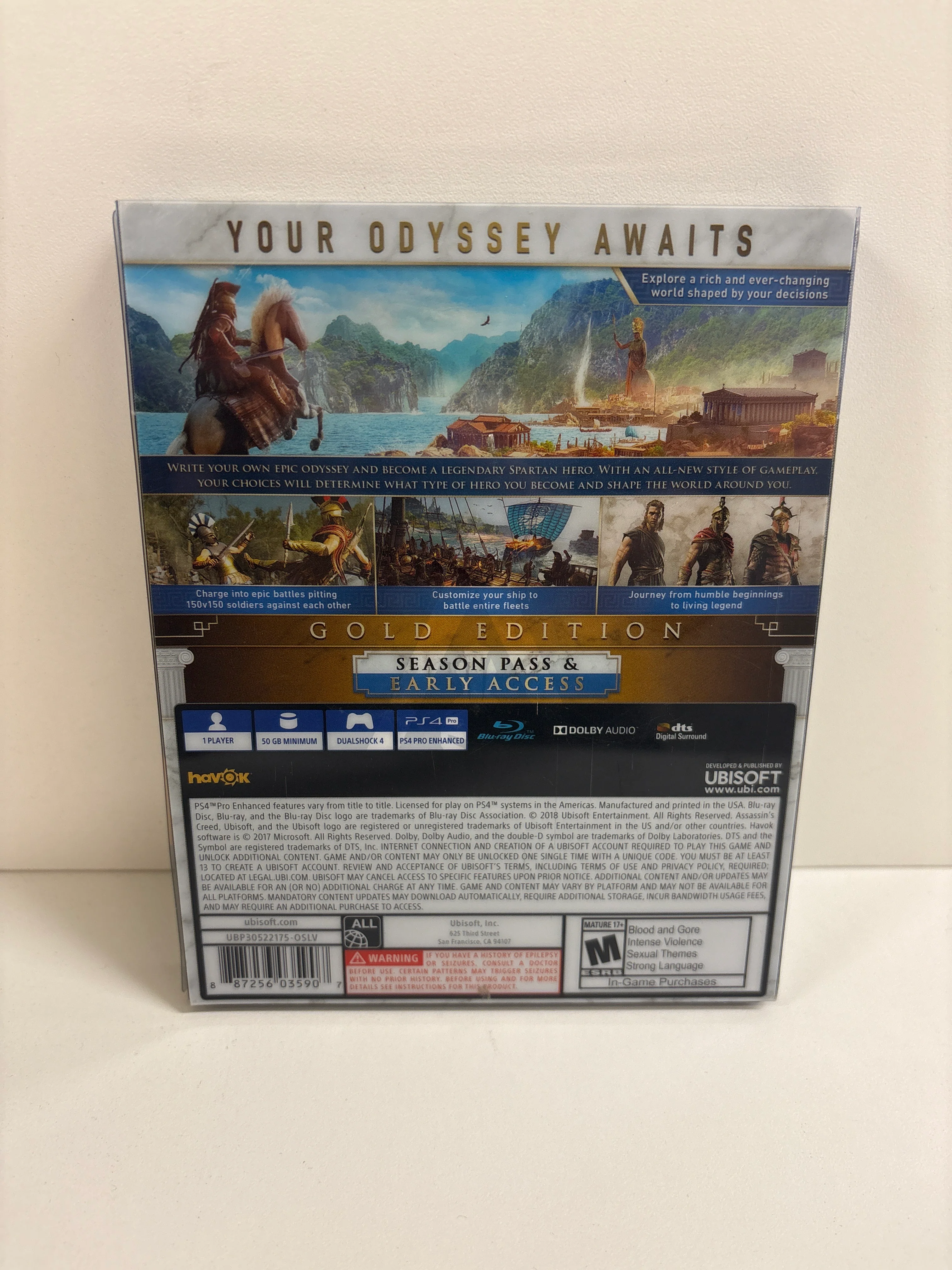 Assassin's Creed Odyssey [Gold Edition] - Playstation 4 - Image 2