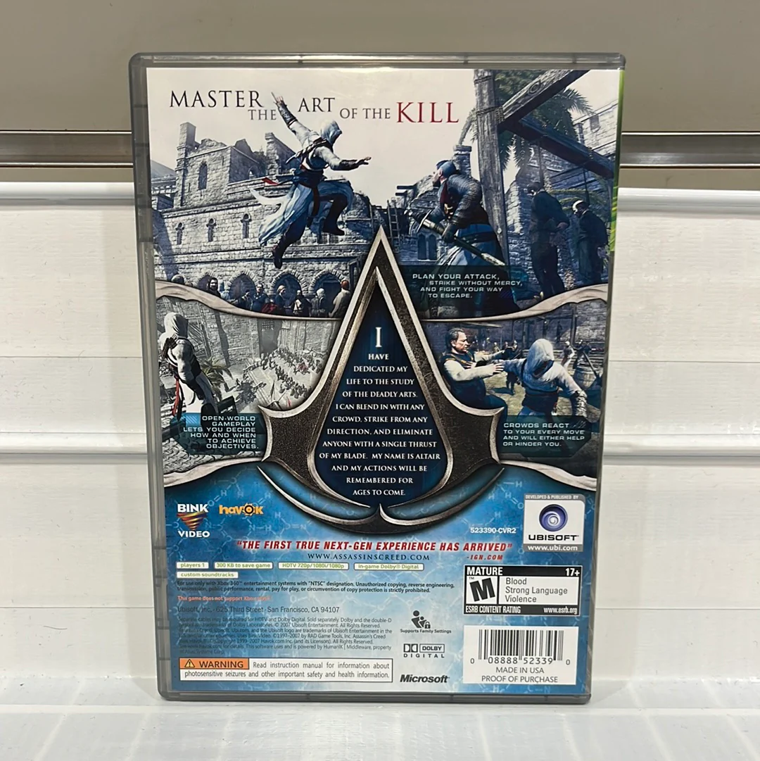 Assassin's Creed [Platinum Hits] - Xbox 360 - Image 2