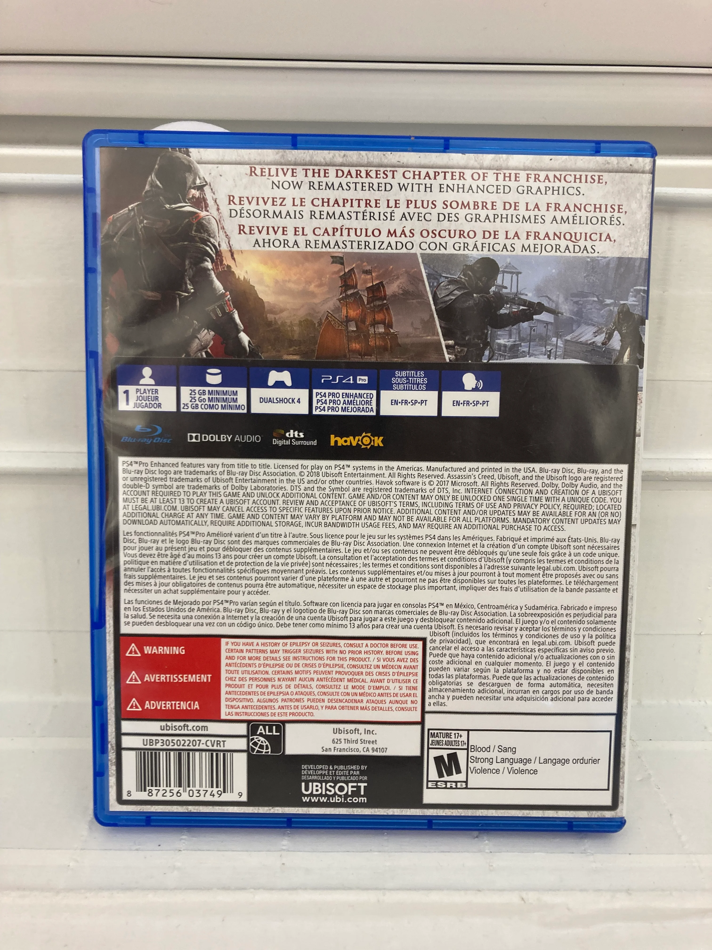 Assassin's Creed Rogue: Remastered - Playstation 4 - Image 2