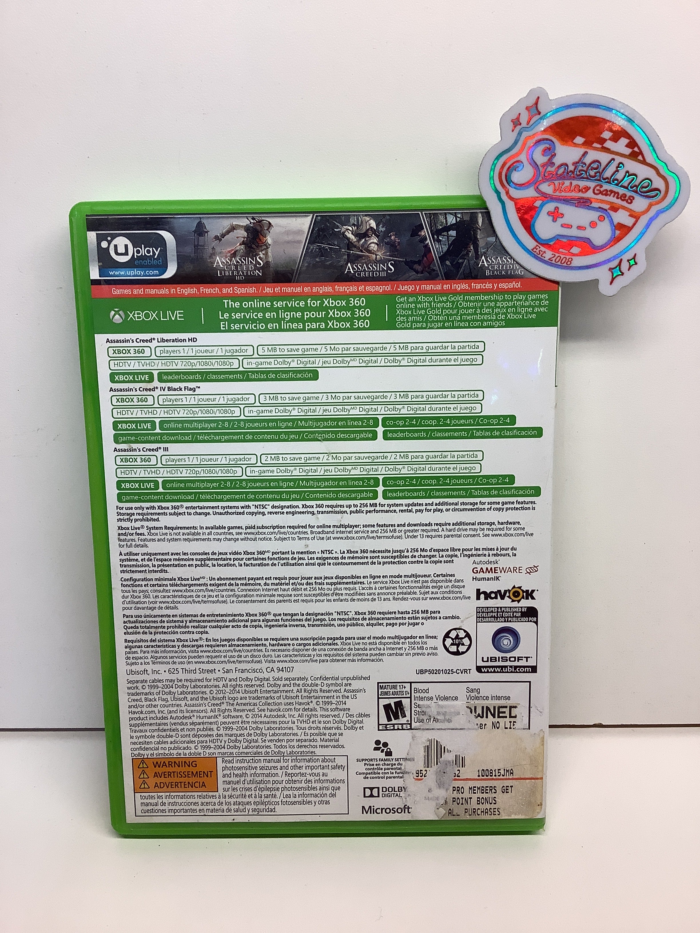 Assassin's Creed: The Americas Collection - Xbox 360 - Image 2