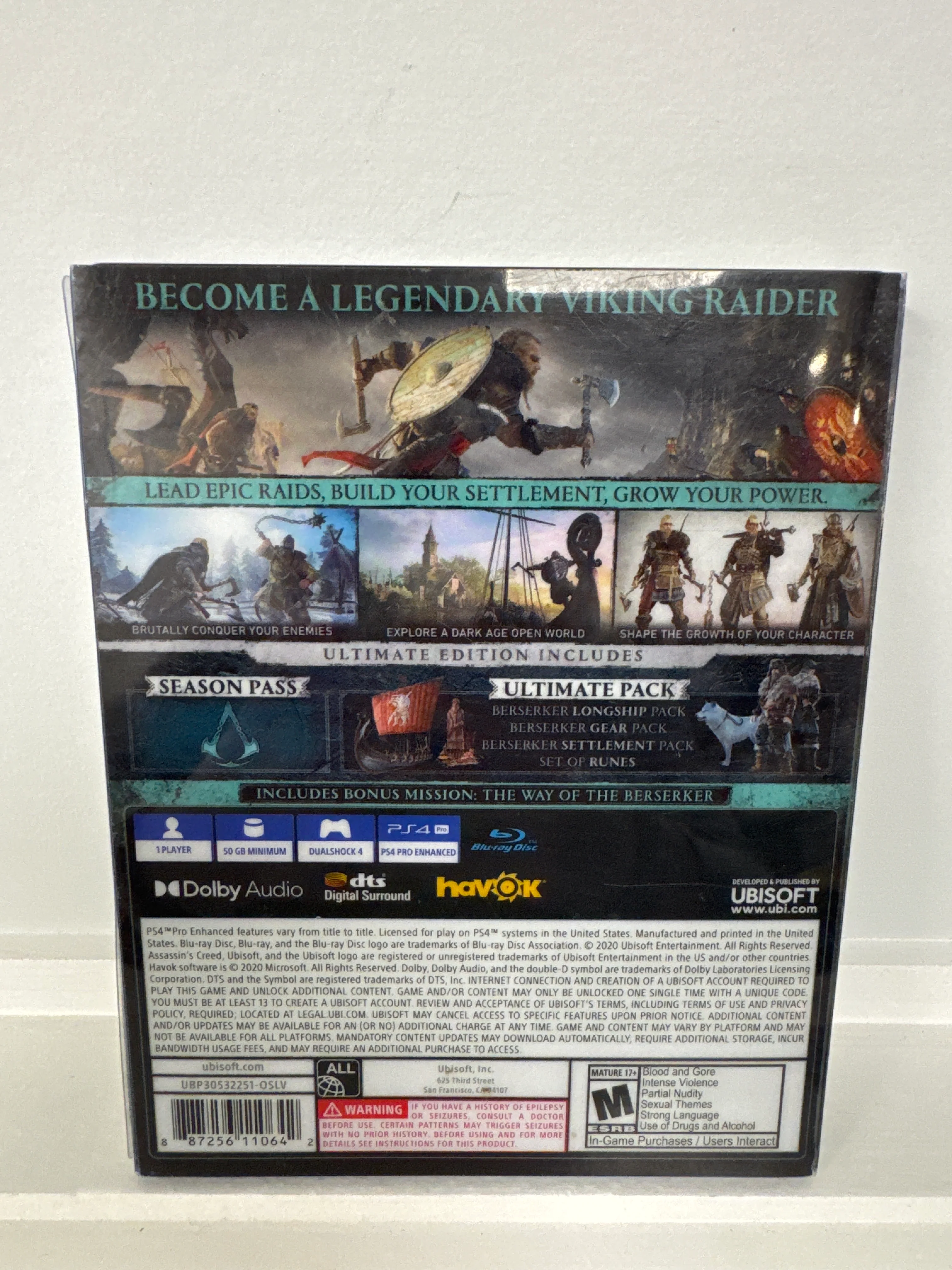 Assassin's Creed Valhalla [Ultimate Edition] - Playstation 4 - Image 2