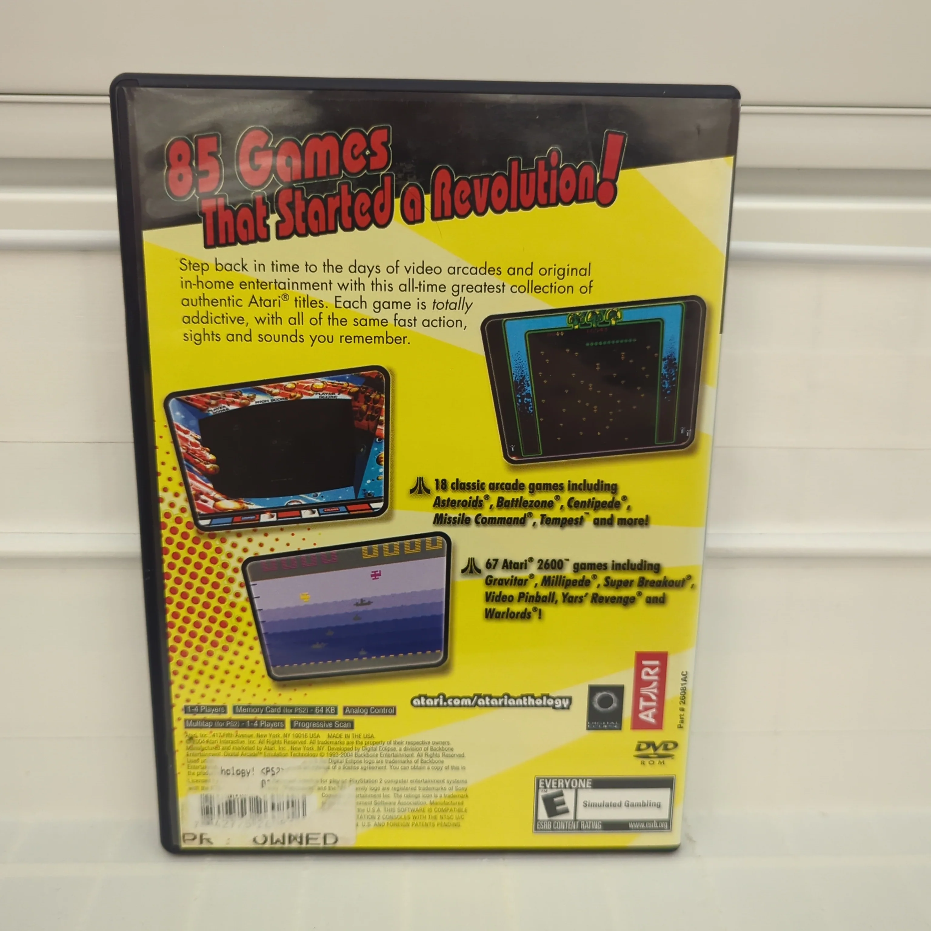 Atari Anthology - Playstation 2 - Image 2