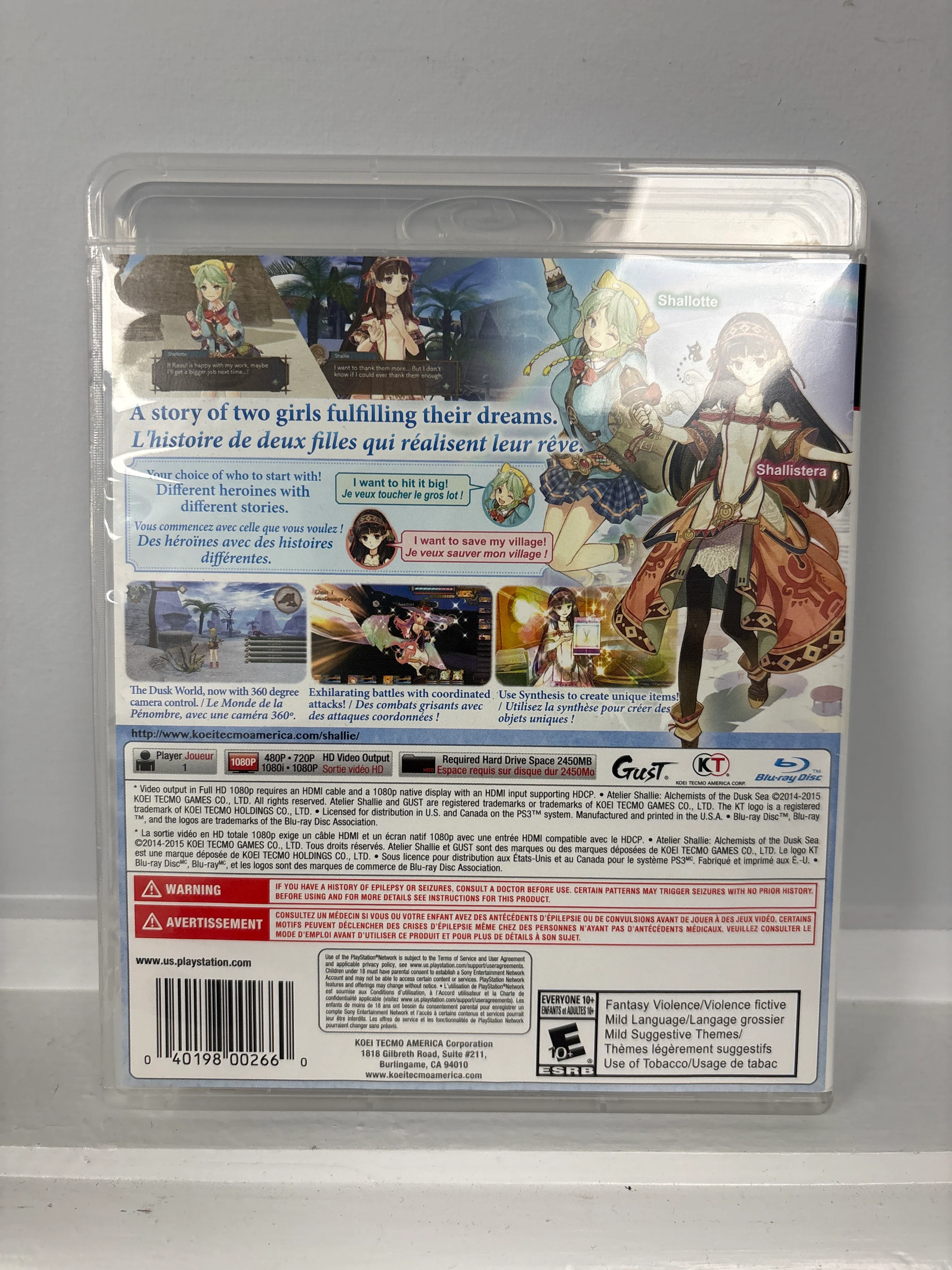 Atelier Shallie: Alchemists of the Dusk Sea - Playstation 3 - Image 2
