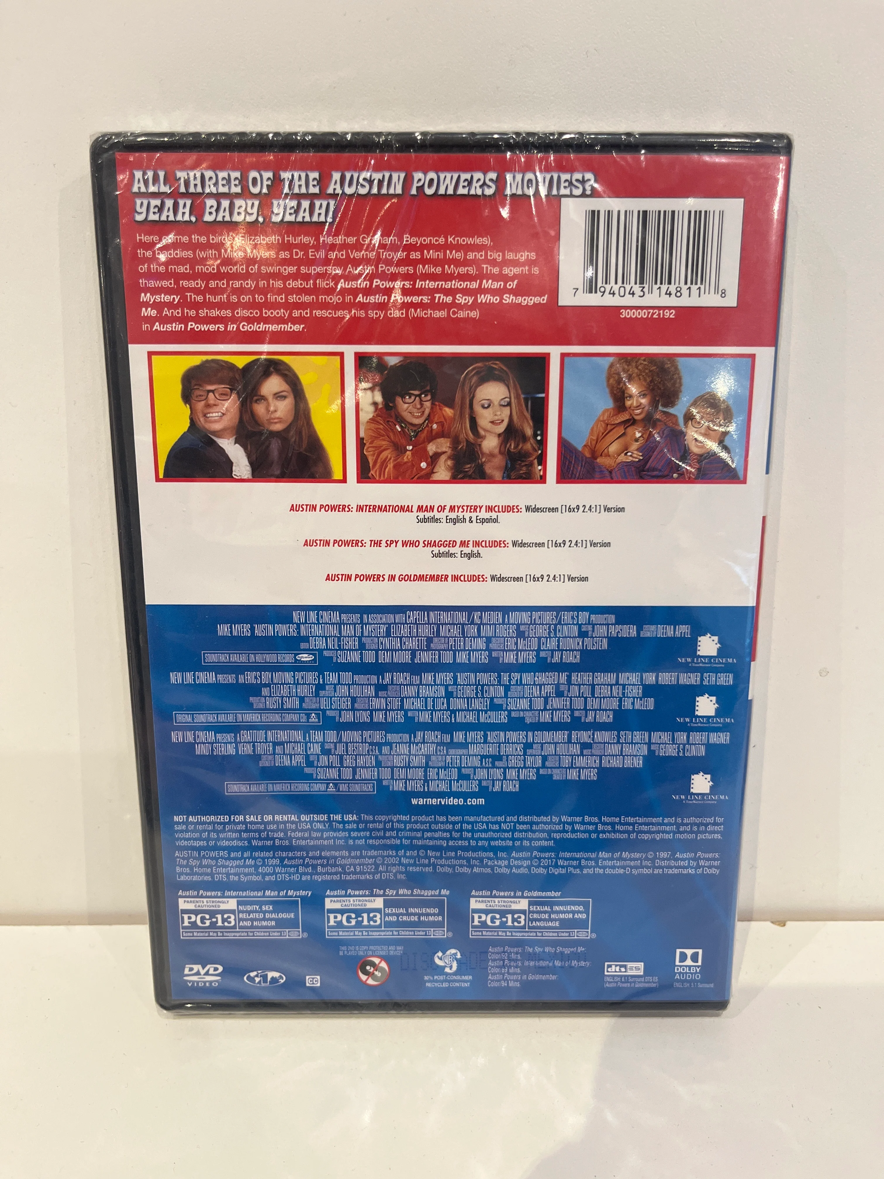 Austin Powers: 3-Film Collection - DVD - Image 2