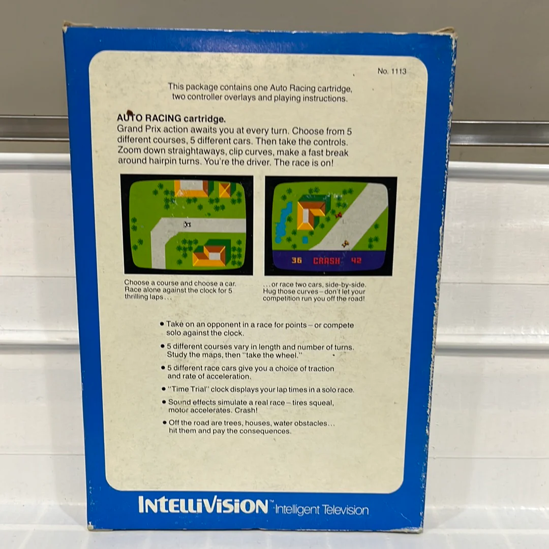 Auto Racing - Intellivision - Image 2