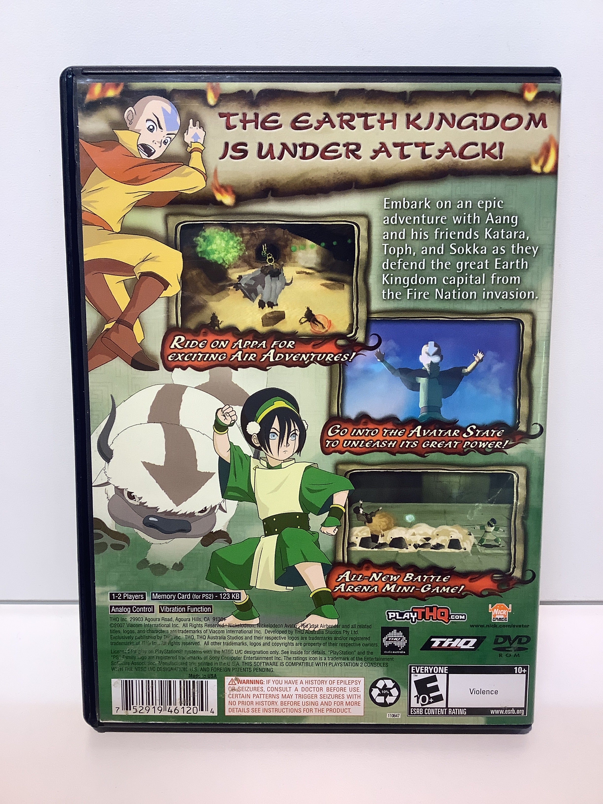 Avatar The Burning Earth - Playstation 2 - Image 2