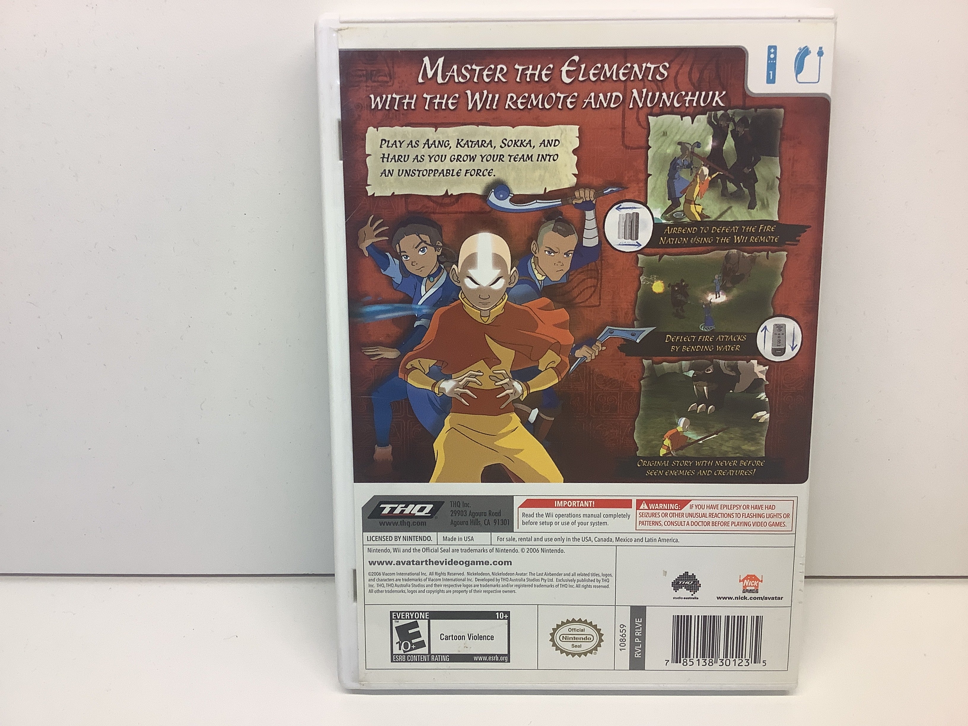 Avatar the Last Airbender - Wii - Image 2