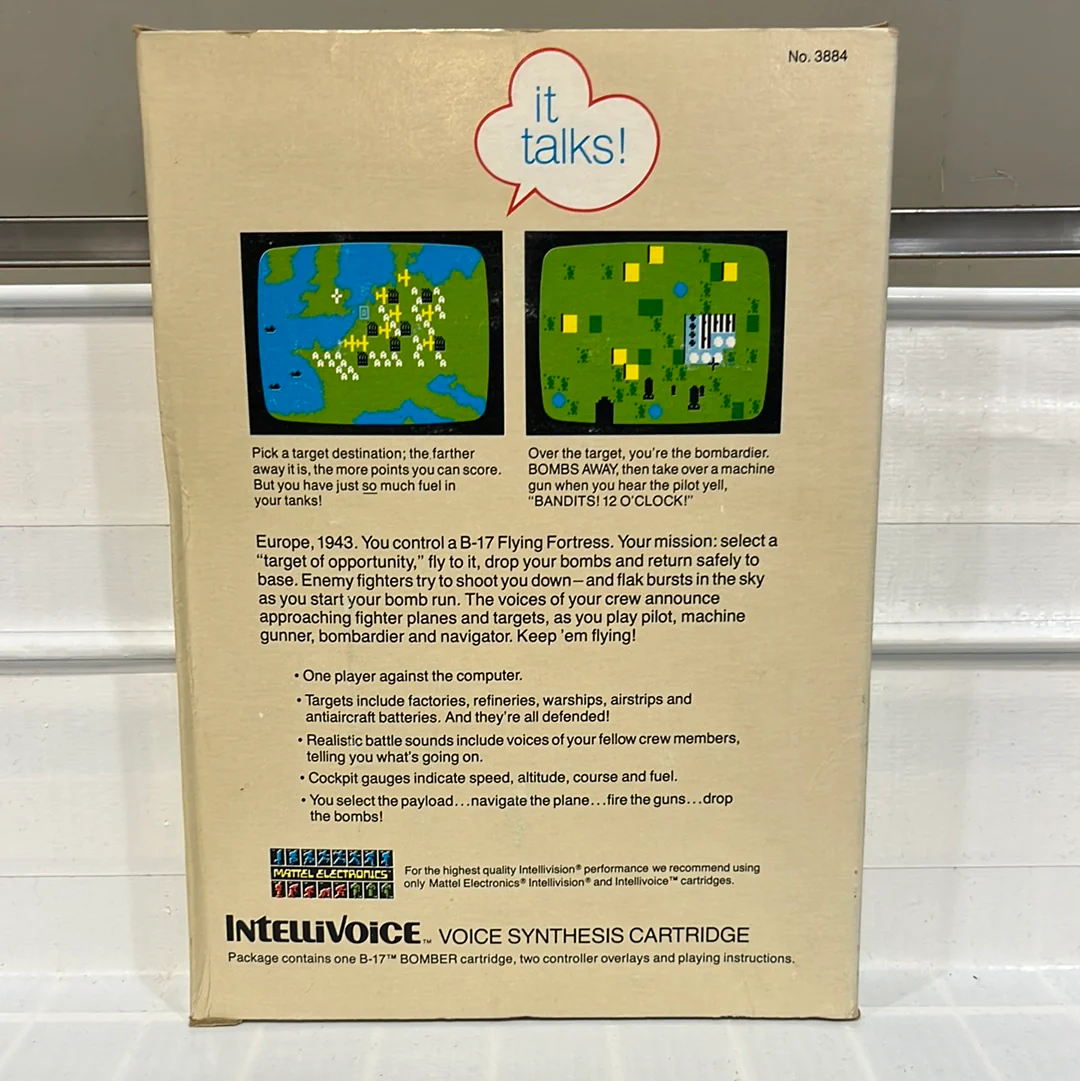 B-17 Bomber - Intellivision - Image 2