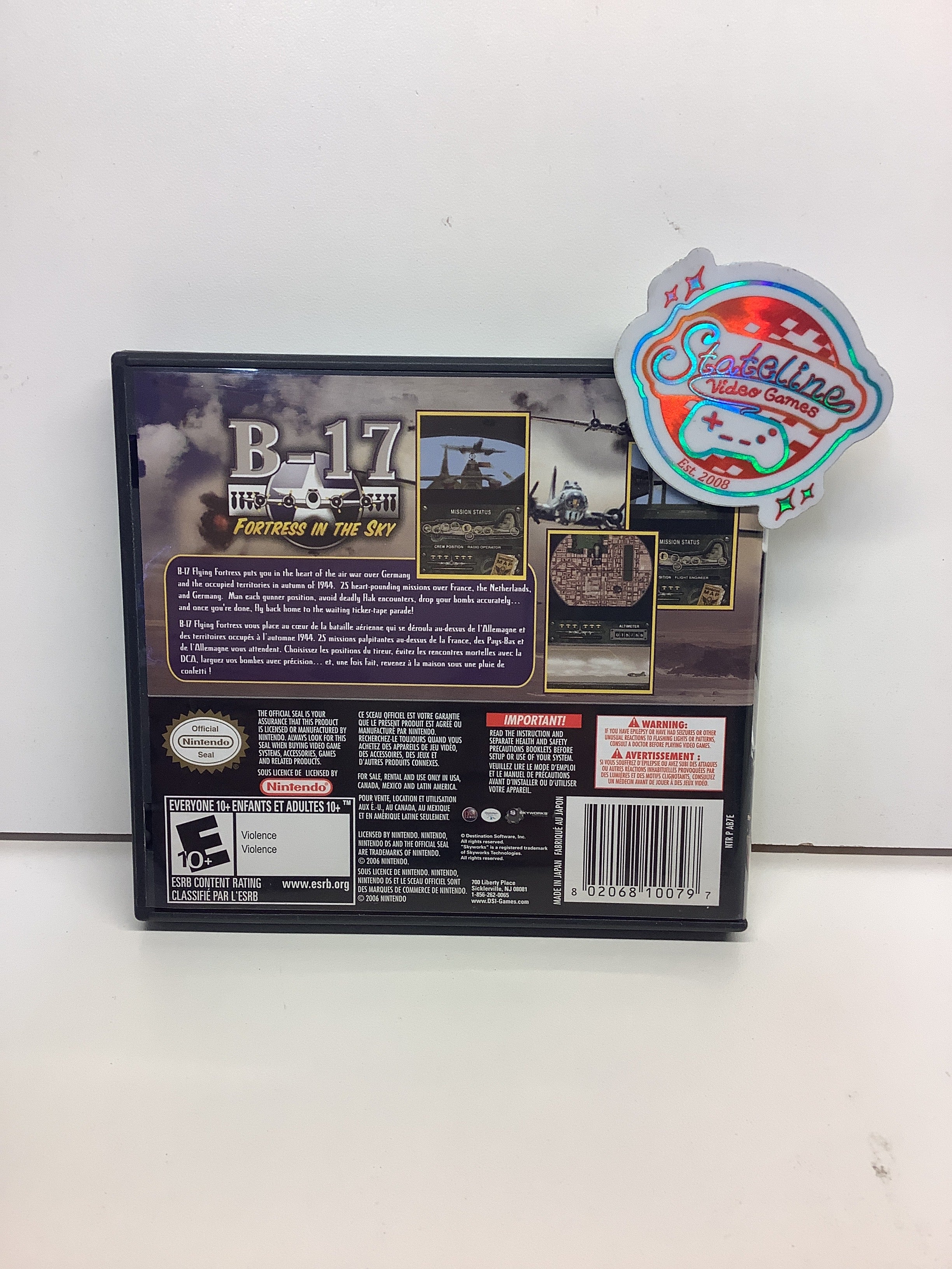 B-17 Fortress in the Sky - Nintendo DS - Image 2