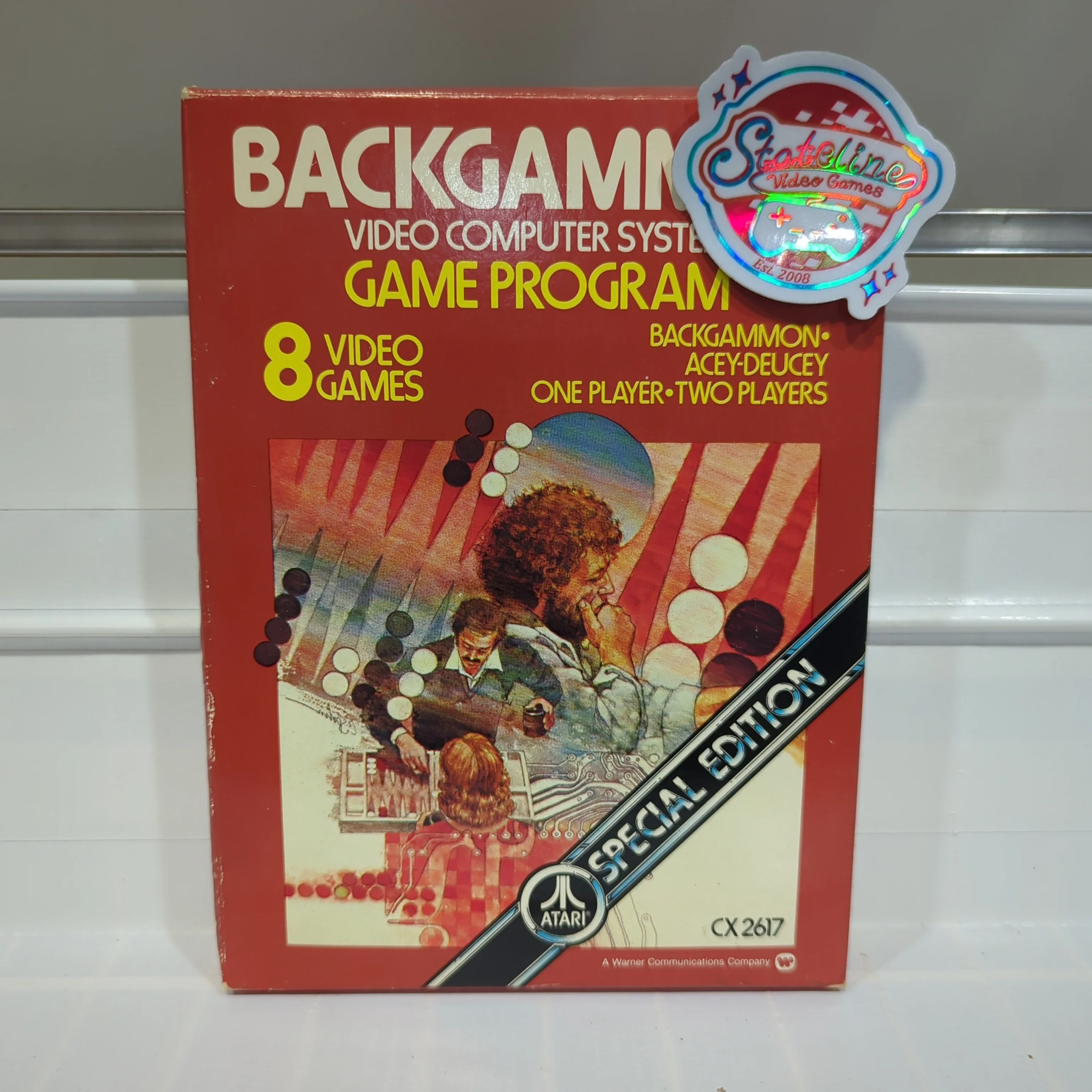 Backgammon [Text Label] - Atari 2600 - Image 2