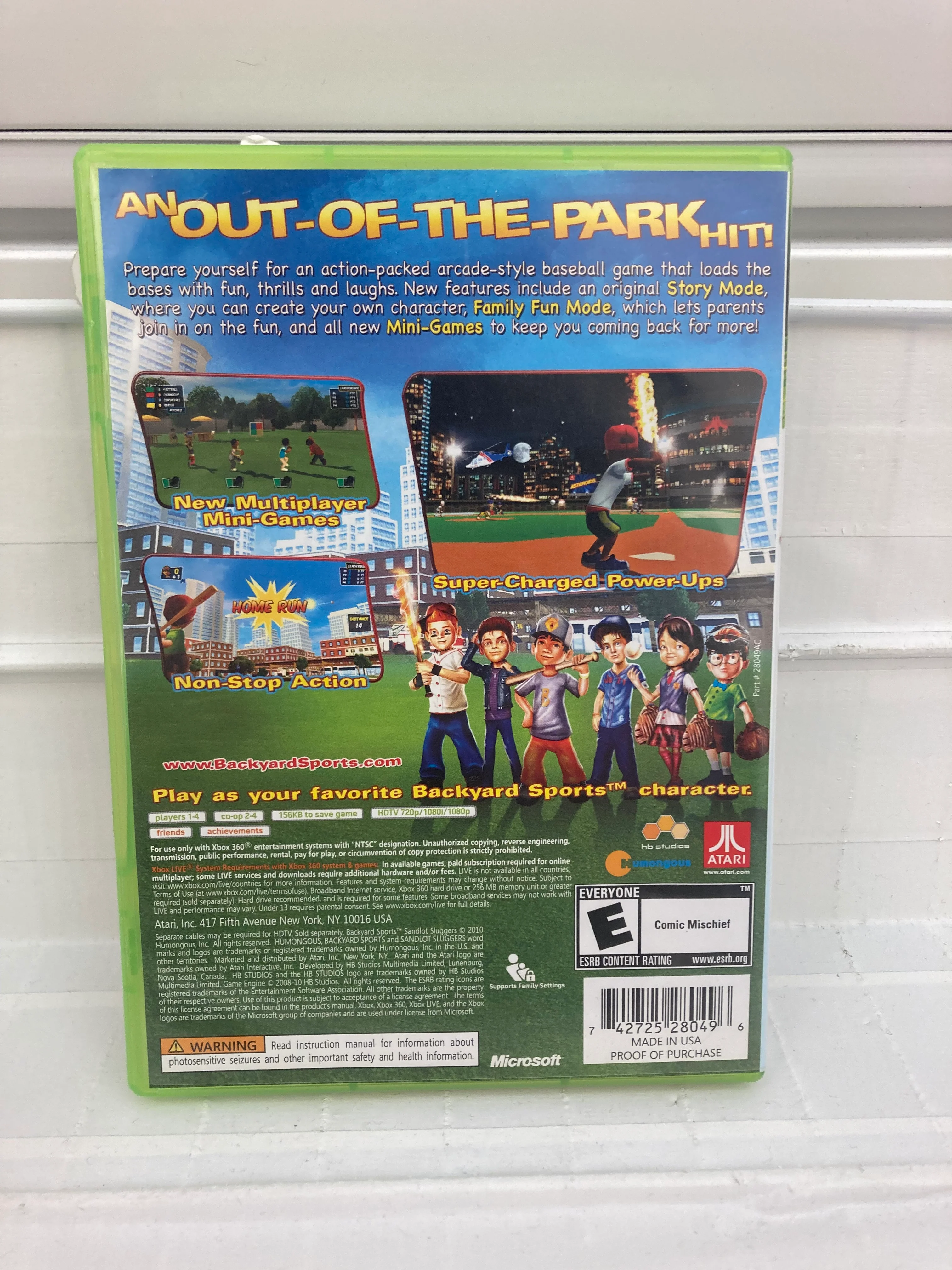Backyard Sports: Sandlot Sluggers - Xbox 360 - Image 2