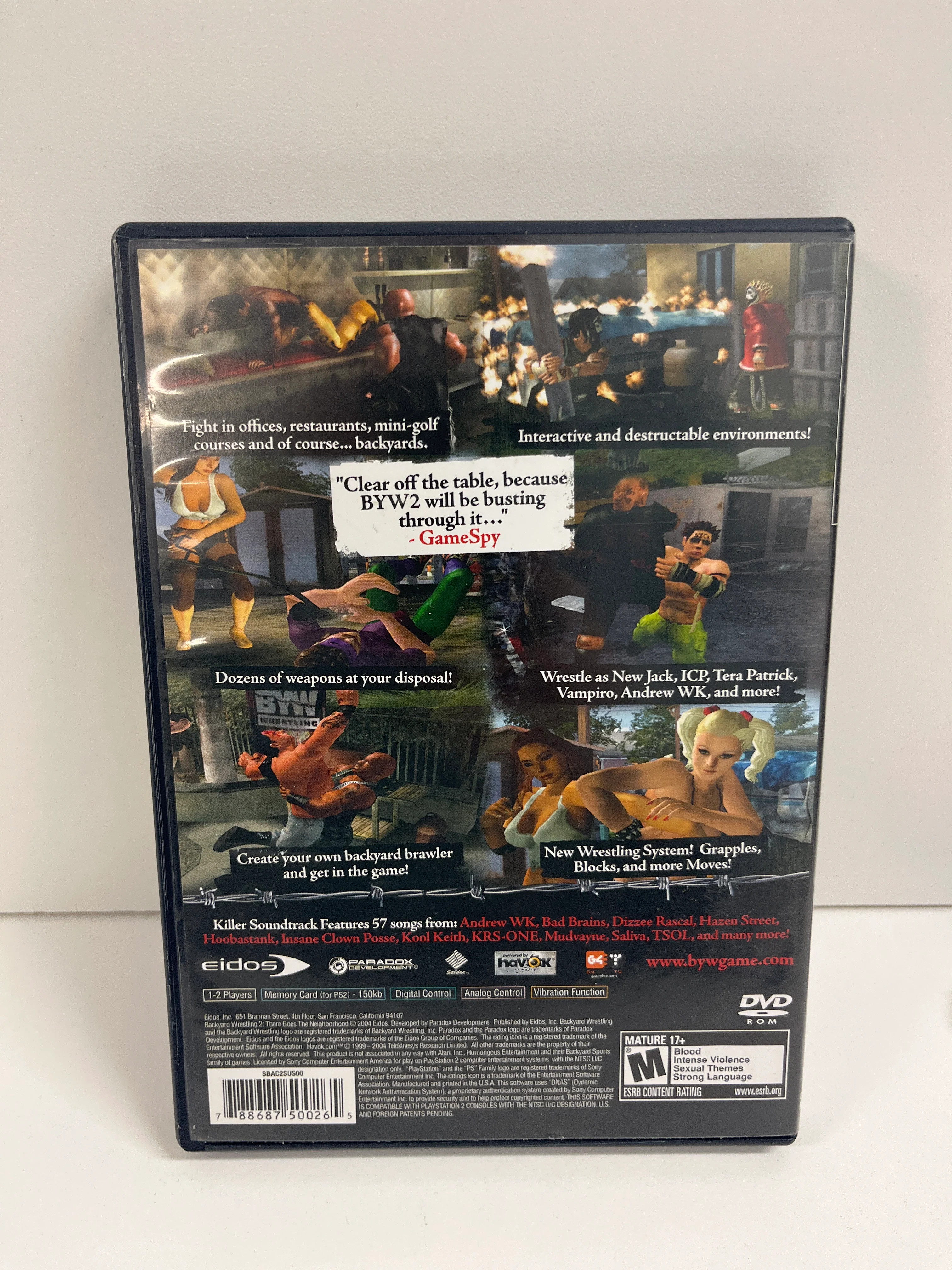 Backyard Wrestling 2 - Playstation 2 - Image 2