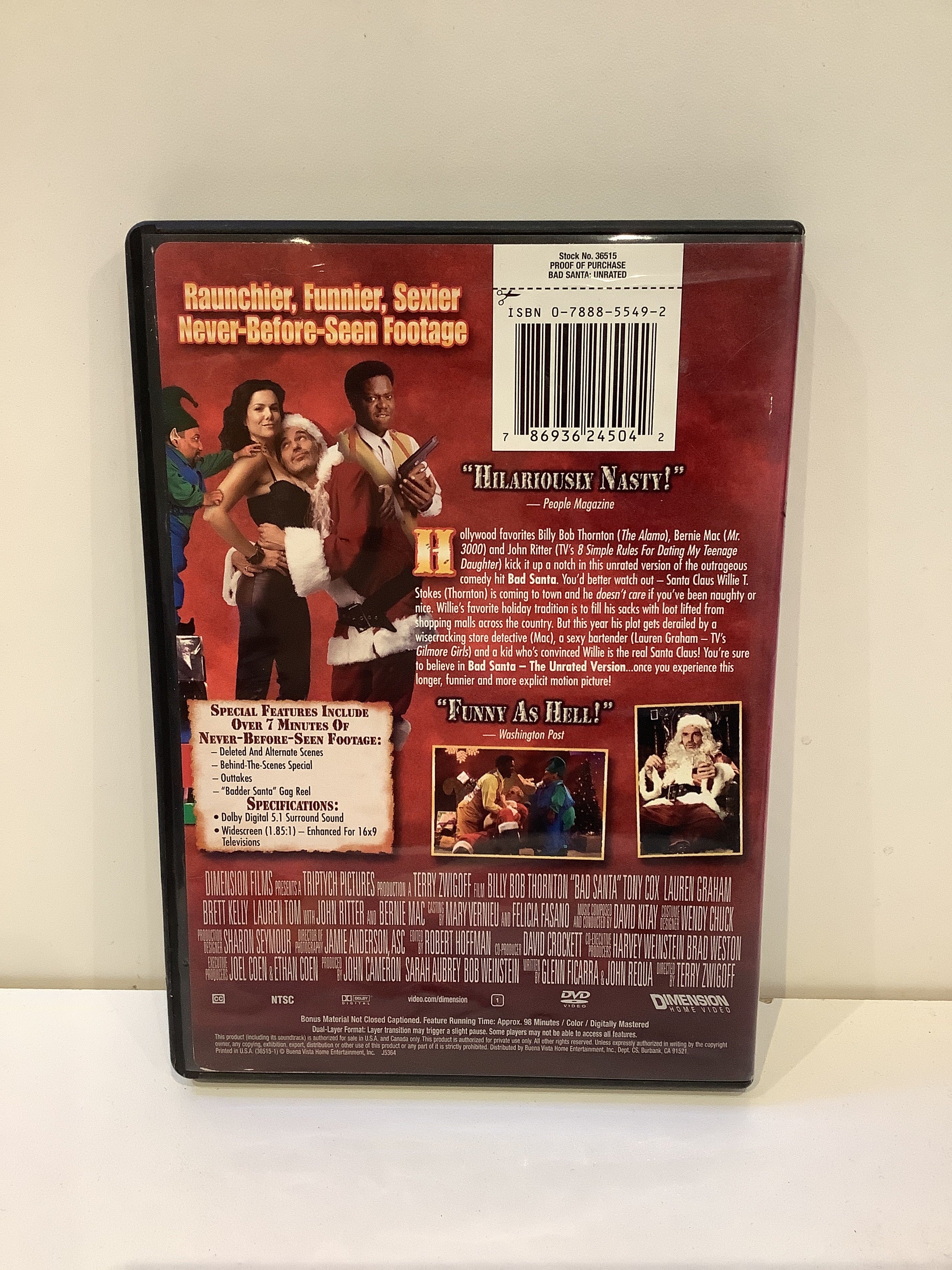Badder Santa - DVD - Image 2