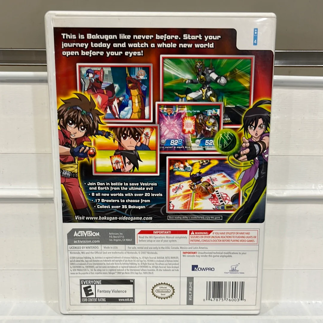 Bakugan Battle Brawlers - Wii - Image 2