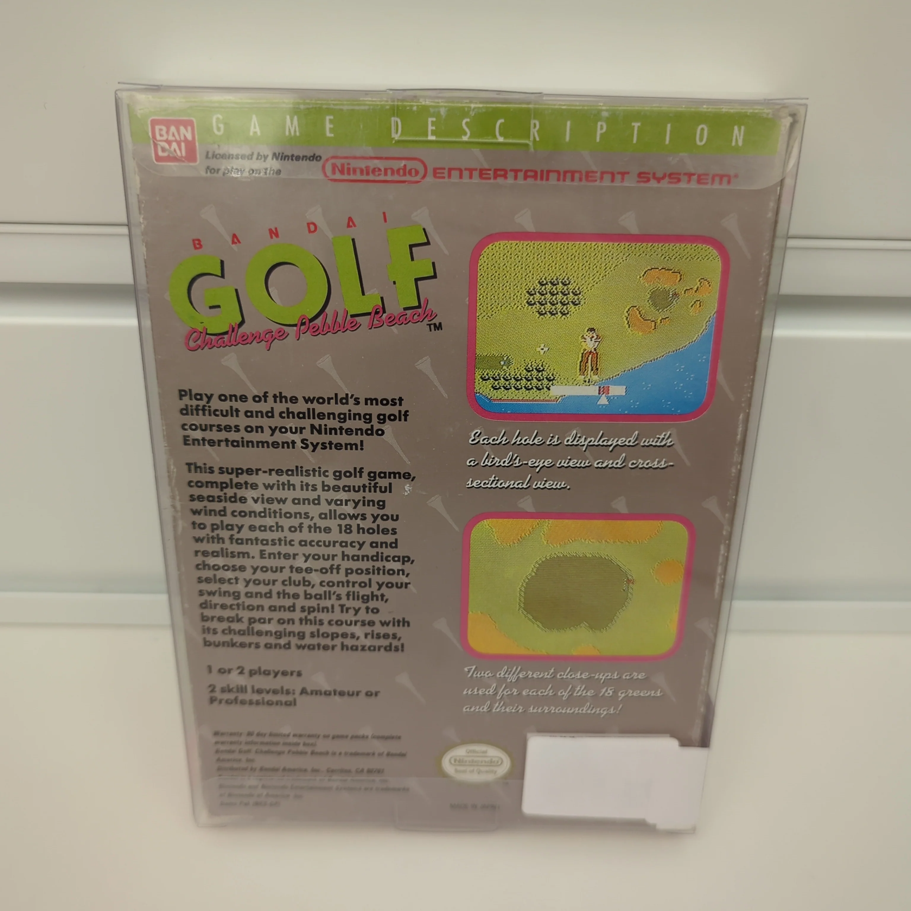 Bandai Golf Challenge Pebble Beach - NES - Image 2