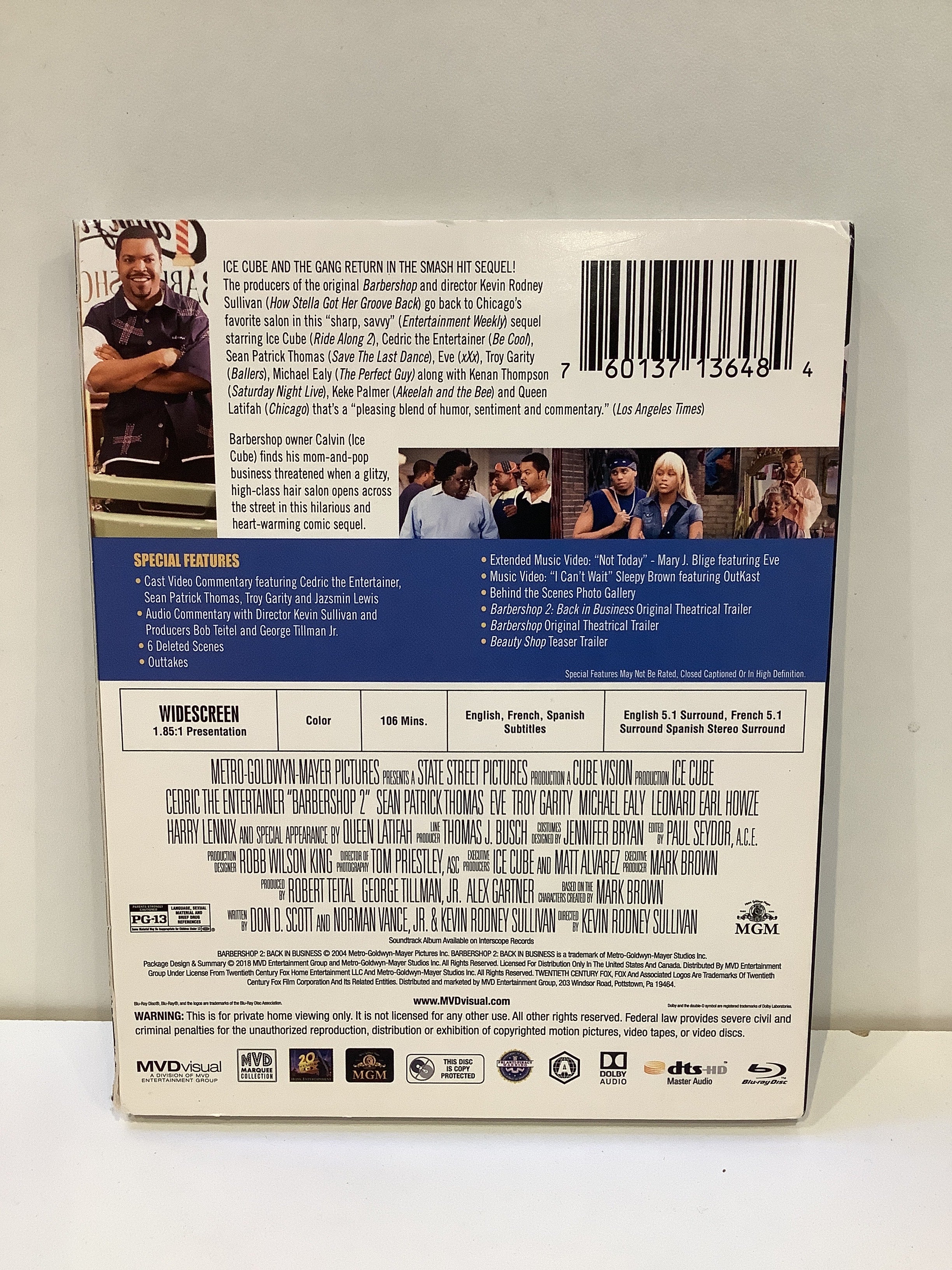 Barbershop 2: Back in Business - Blu-Ray - Image 2