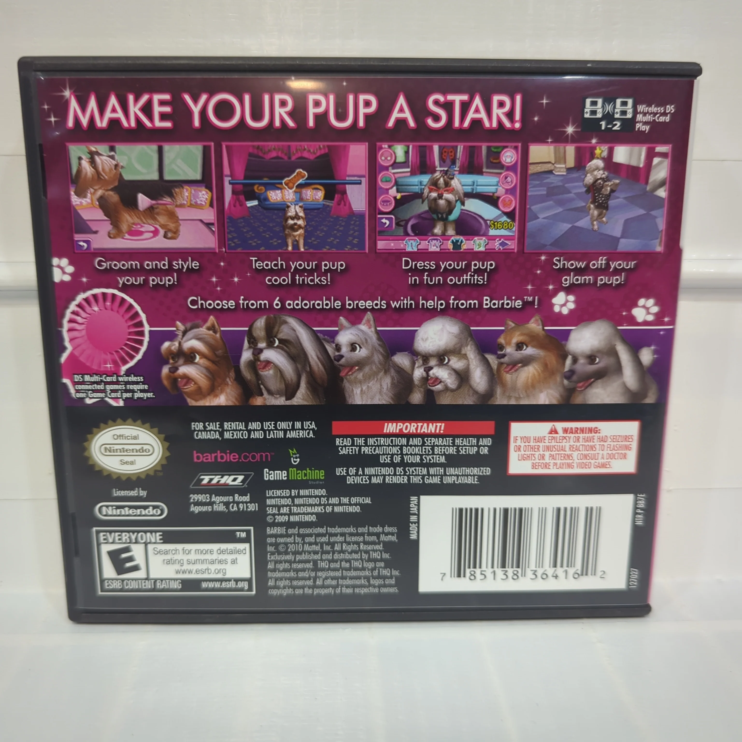 Barbie: Groom and Glam Pups - Nintendo DS - Image 2