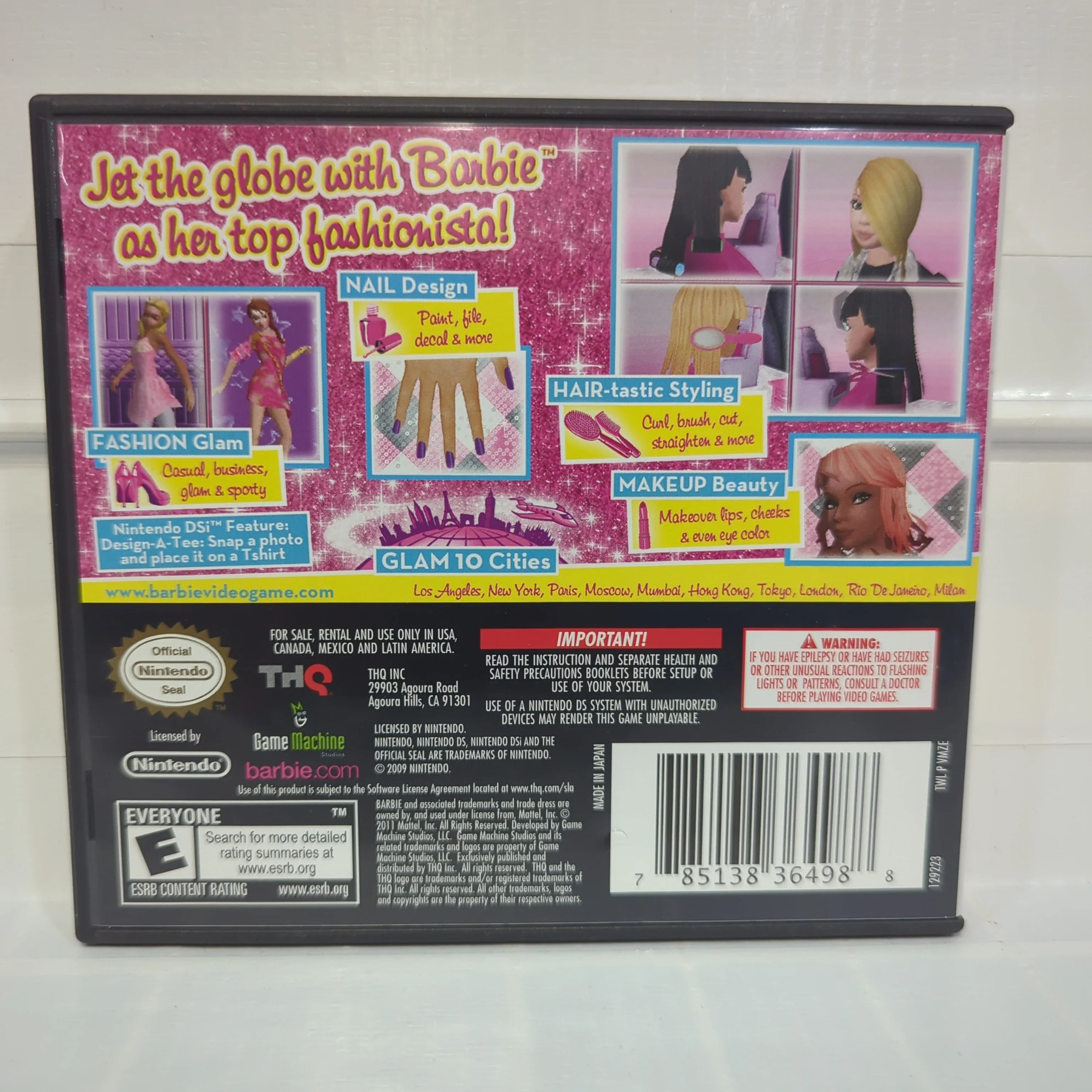 Barbie: Jet, Set & Style - Nintendo DS - Image 2