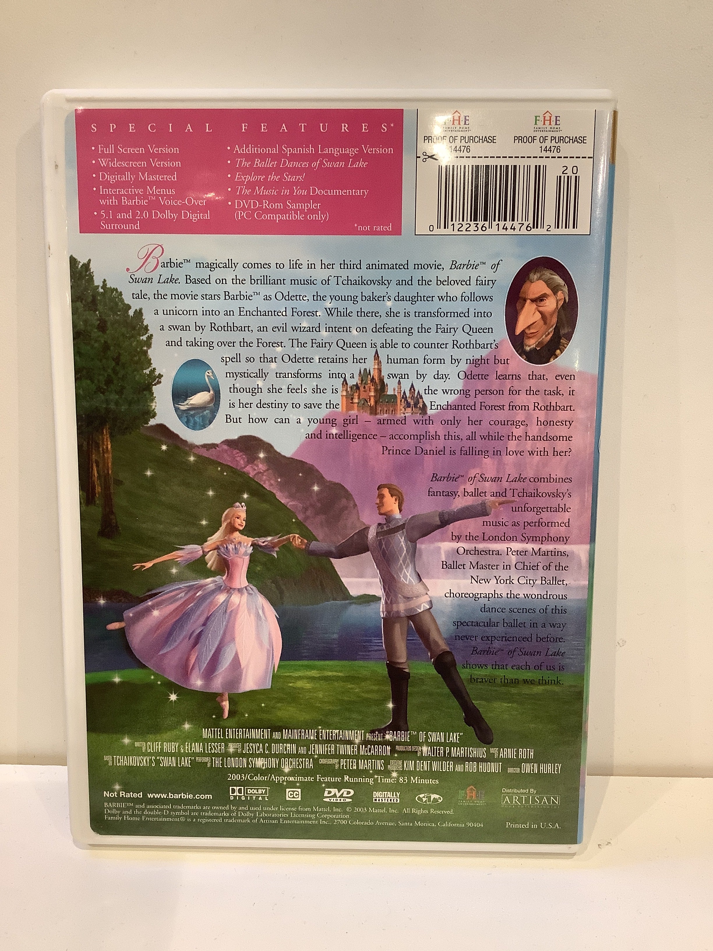 Barbie: Swan Lake - DVD - Image 2