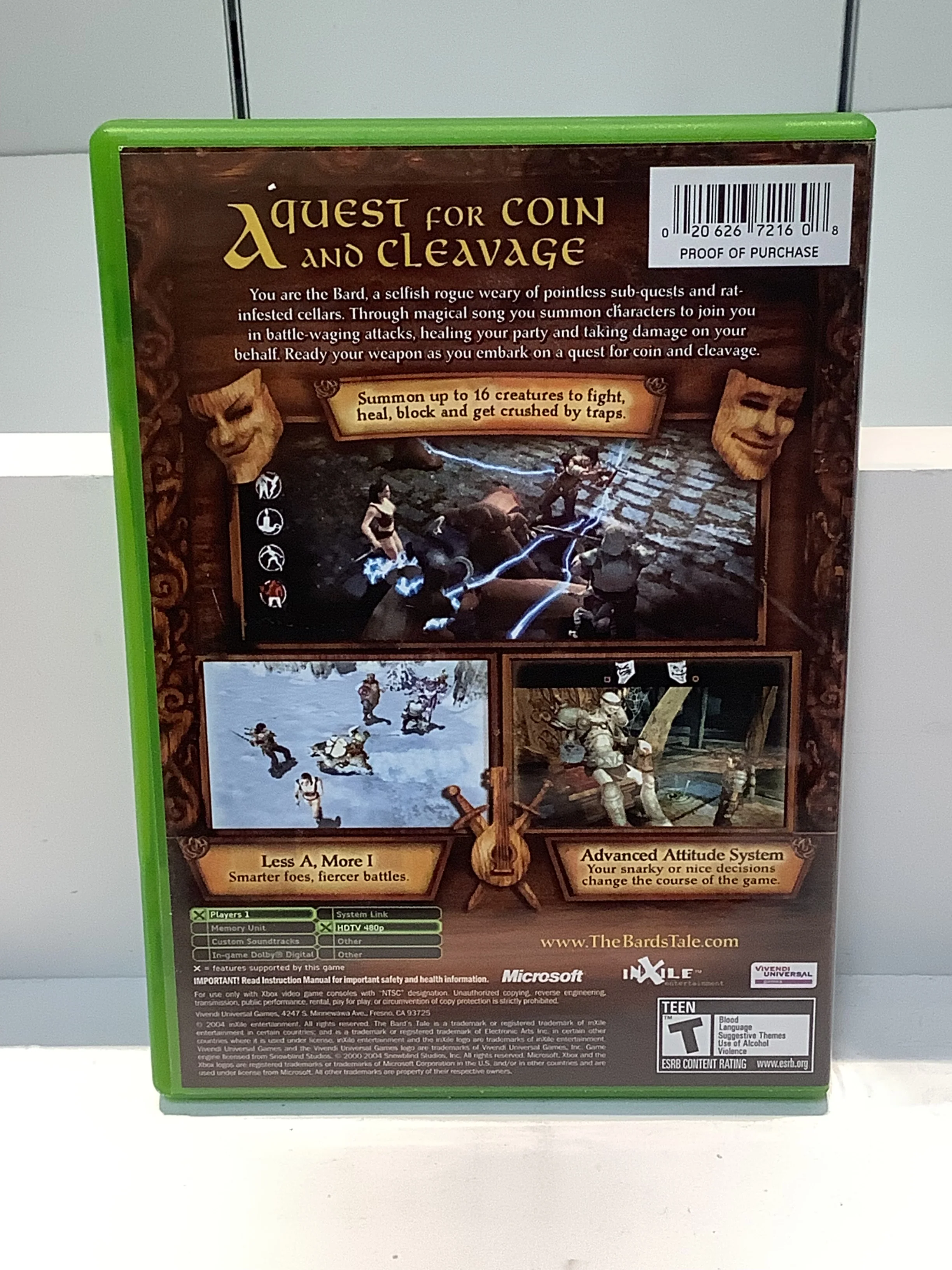 Bard's Tale - Xbox - Image 2