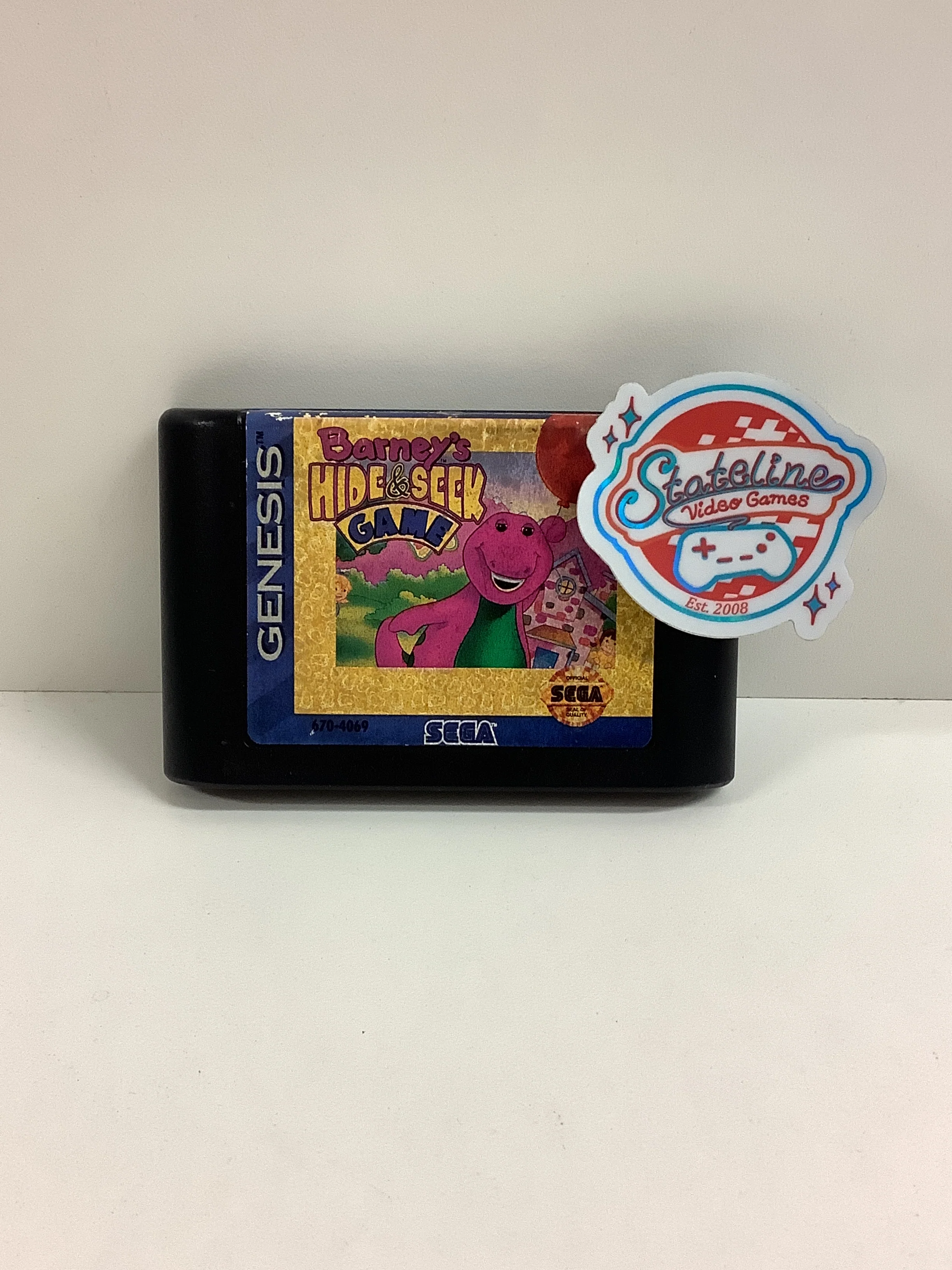 Barney Hide and Seek - Sega Genesis - Image 3