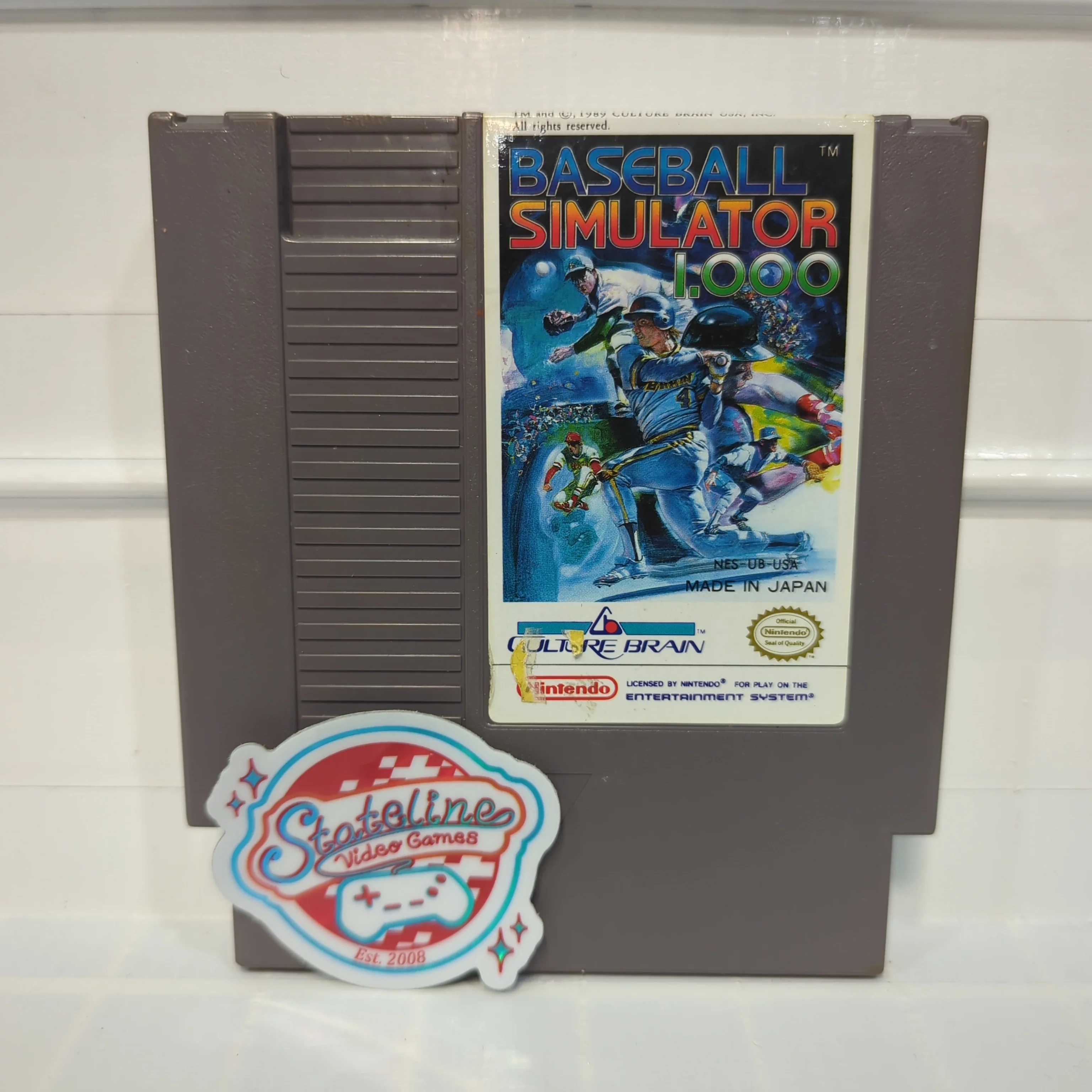 Baseball Simulator 1.000 - NES