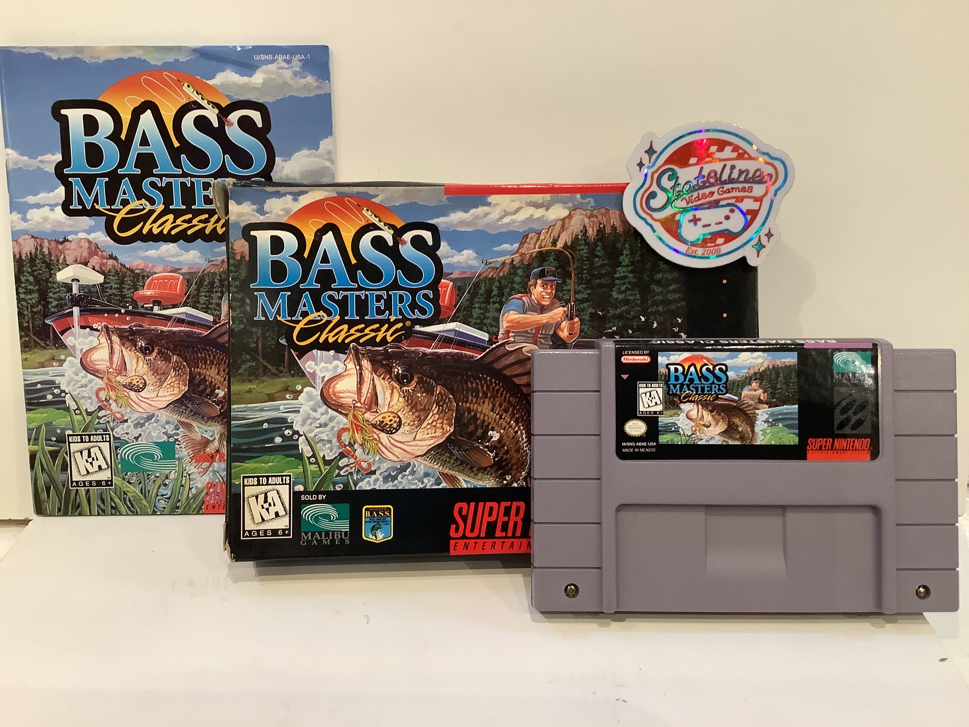 Bass Masters Classic - Super Nintendo - Image 3