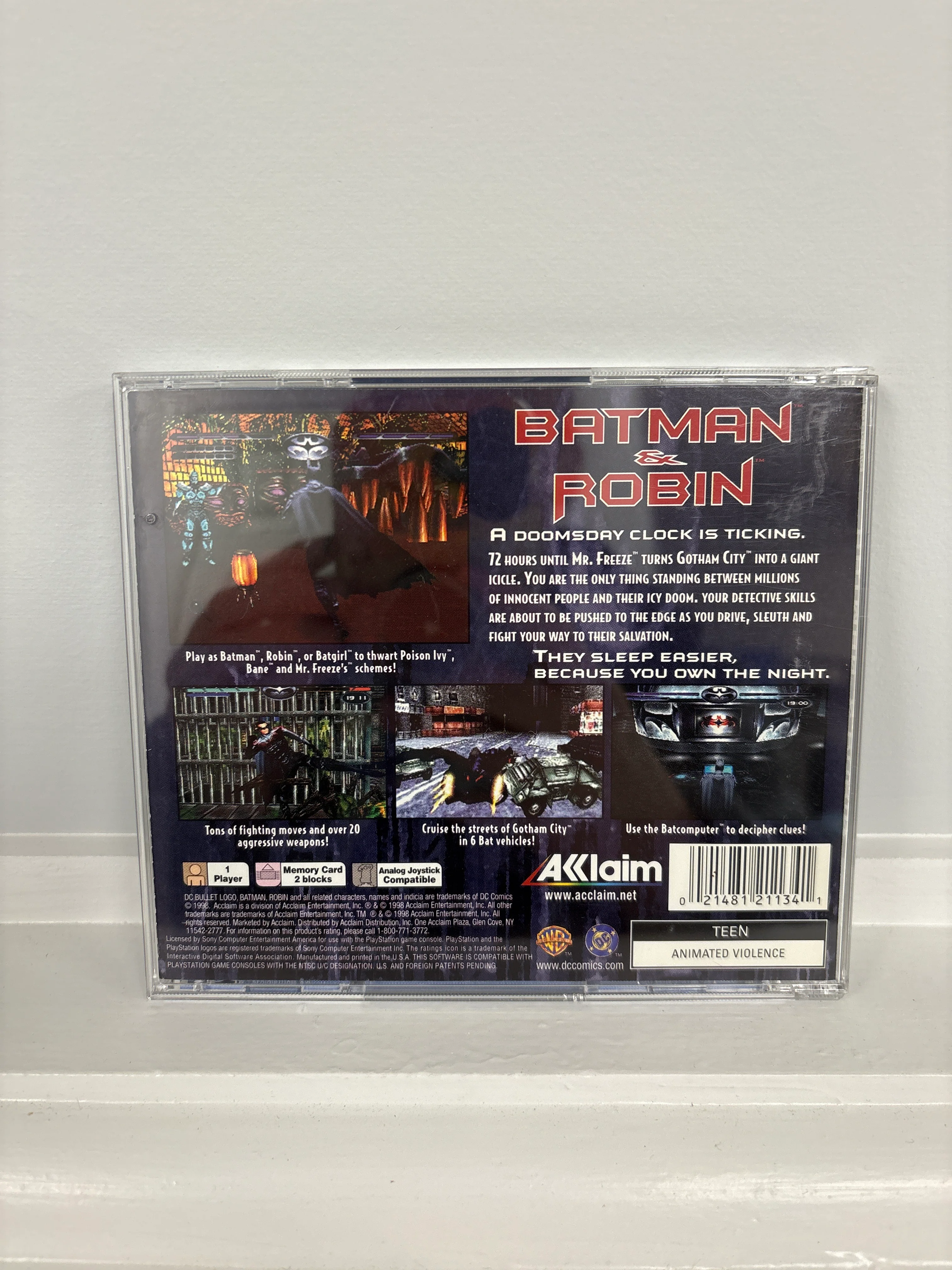 Batman and Robin - Playstation - Image 3