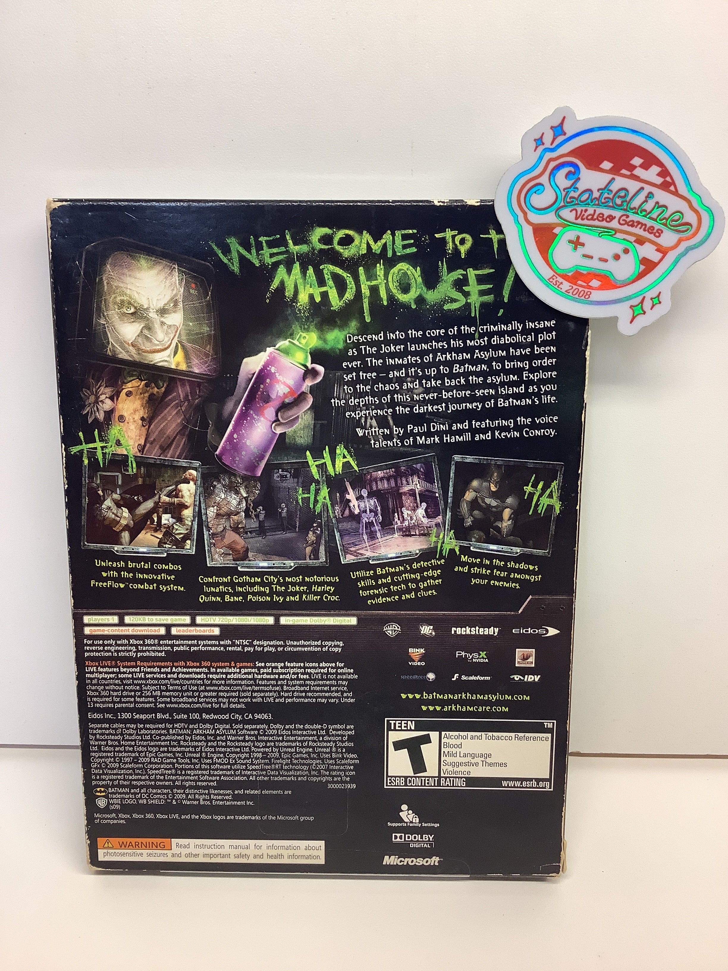 Batman: Arkham Asylum [Collector's Edition] - Xbox 360 - Image 2