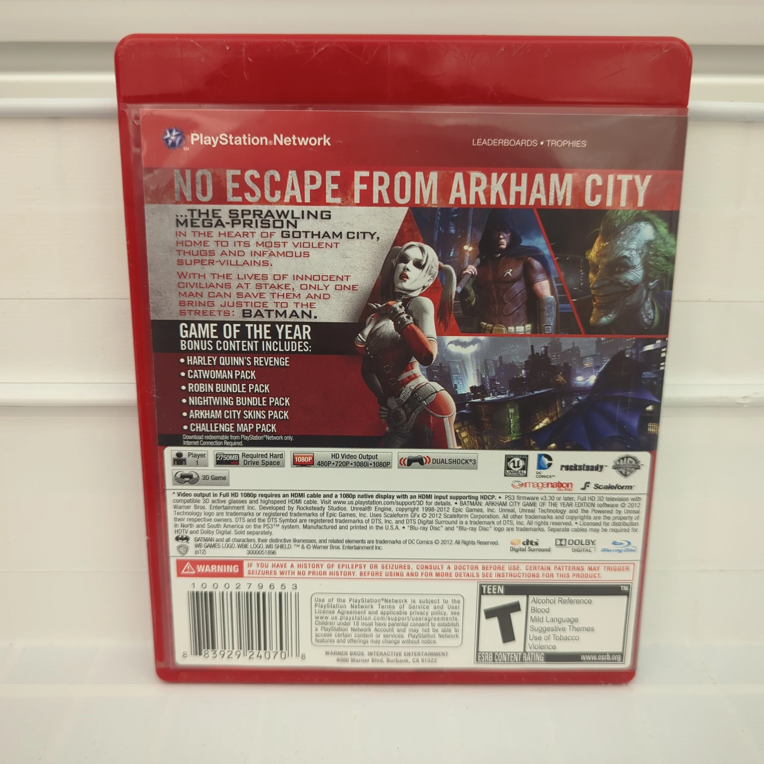 Batman: Arkham City [Game of the Year Greatest Hits] - Playstation 3 - Image 2