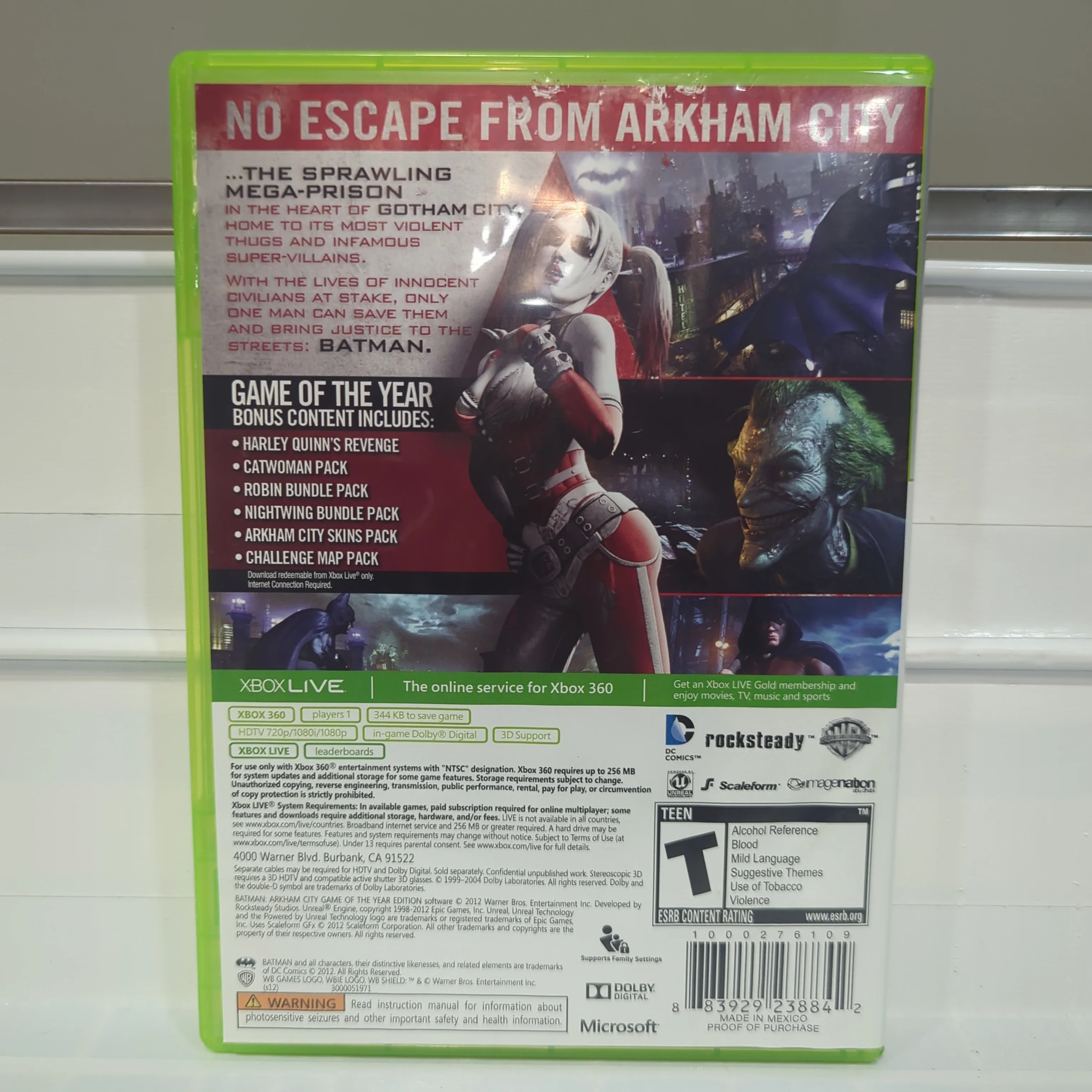 Batman: Arkham City [Game of the Year] - Xbox 360 - Image 2