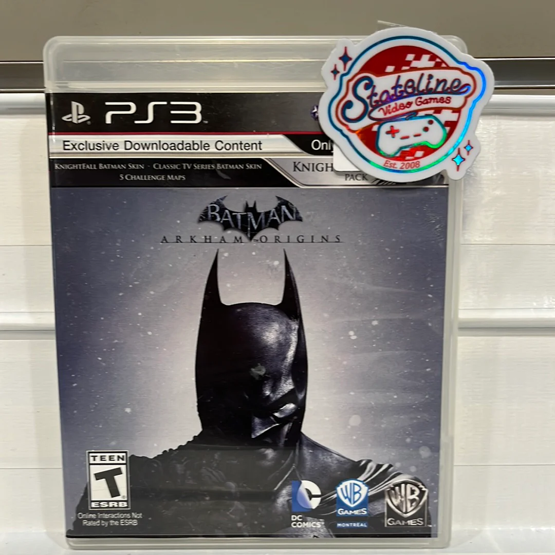 Batman: Arkham Origins - Playstation 3